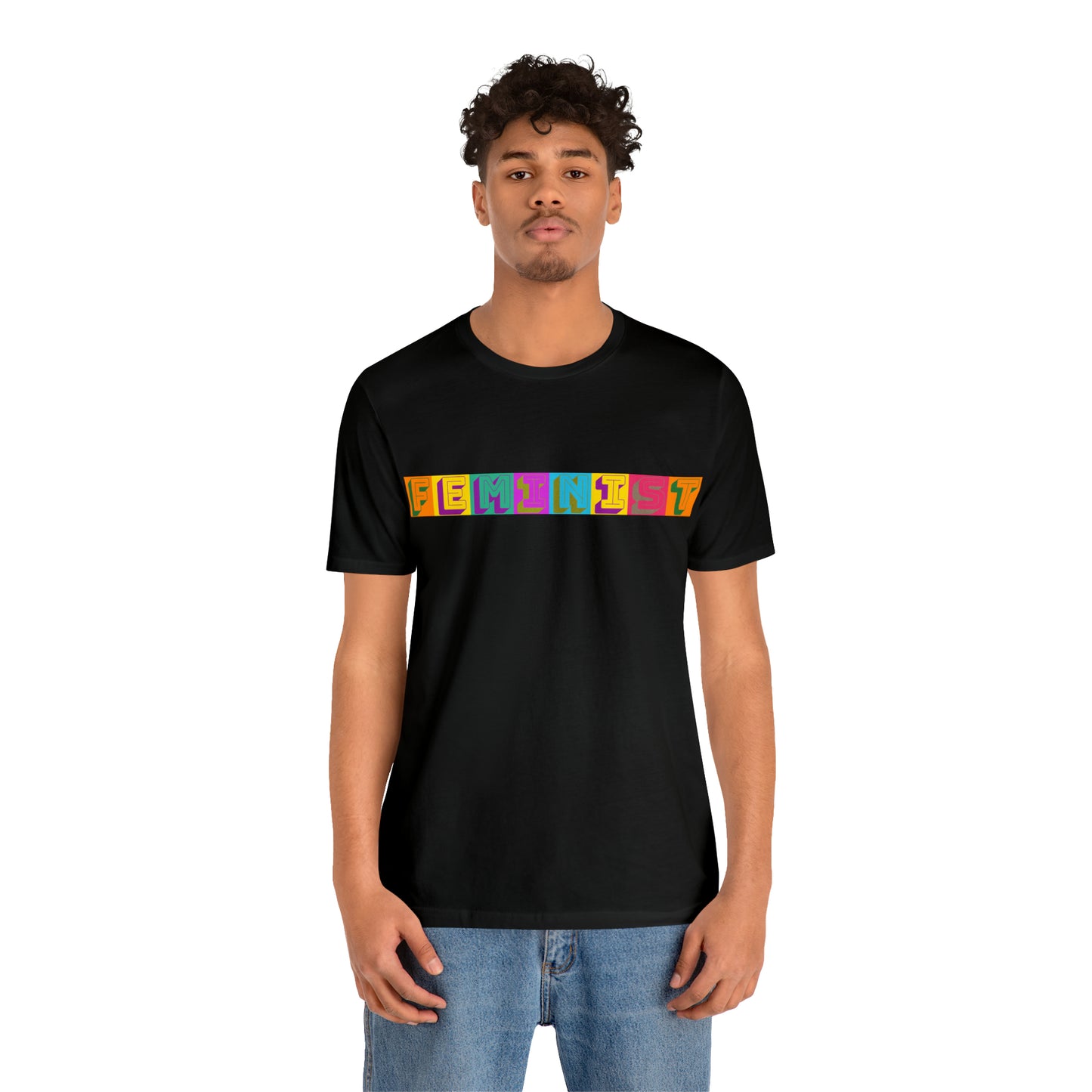 Retro Feminist Unisex Crew Neck T-Shirt  (S-3XL)