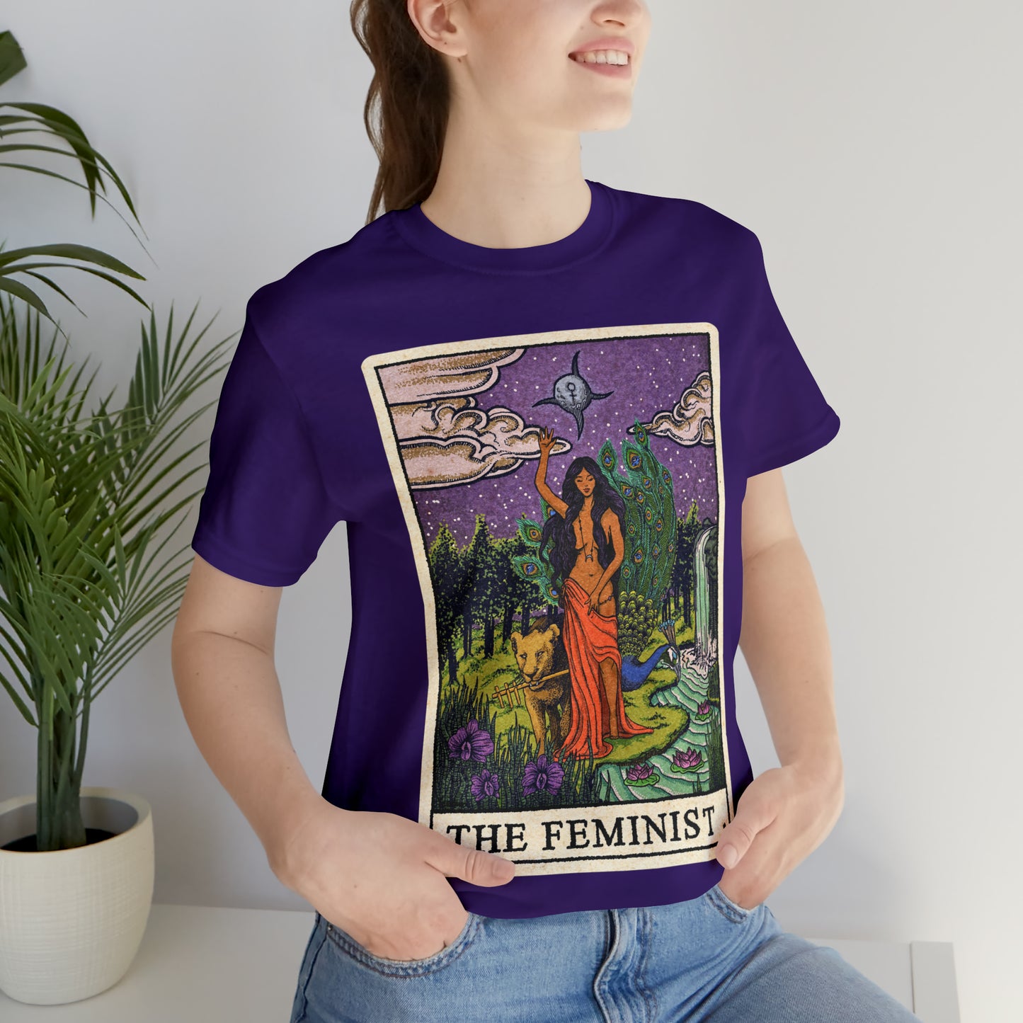 The Feminist (PG) Unisex Crew Neck T-Shirt (S-3XL)