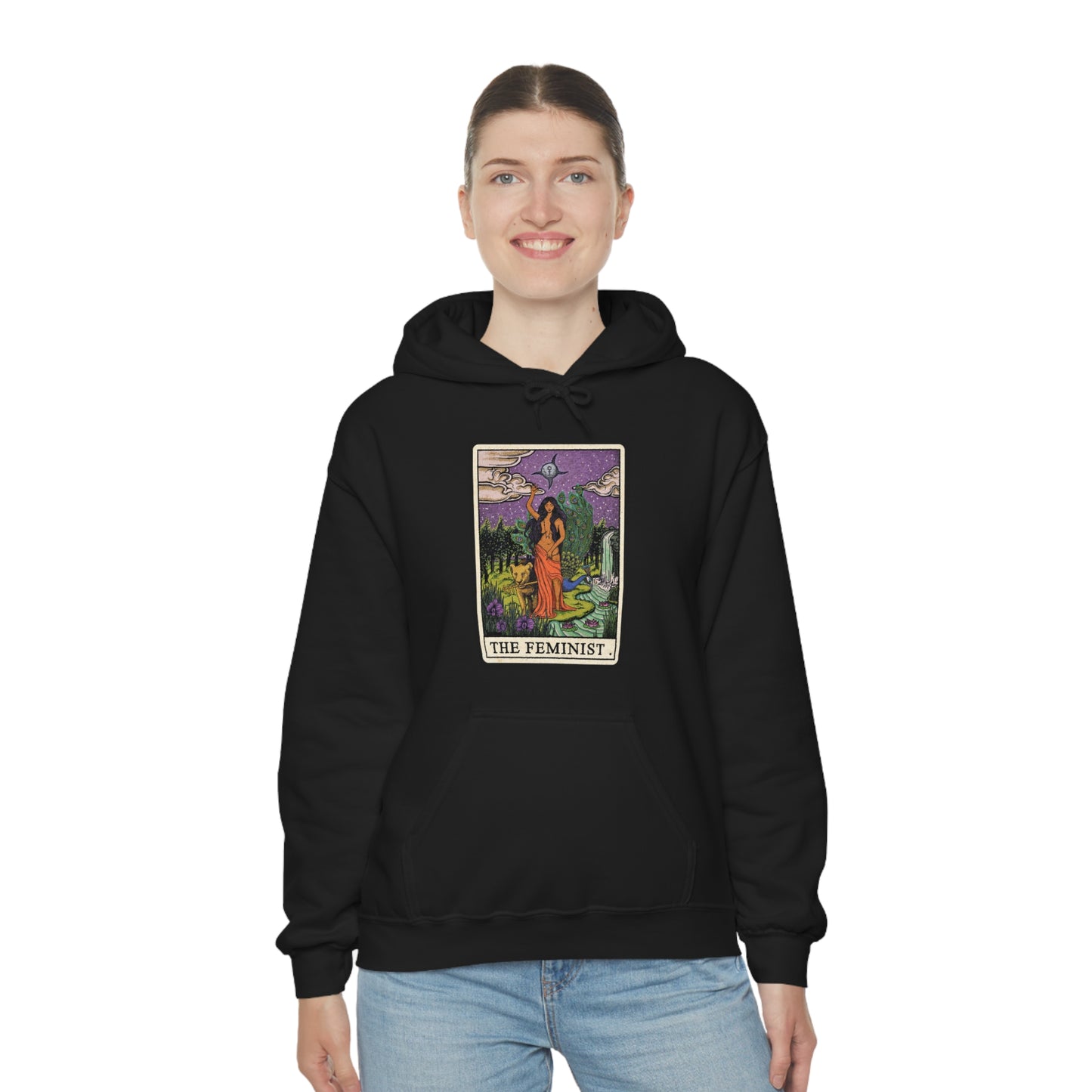 The Feminist (PG) Unisex Heavy Blend™ Hooded Sweatshirt (S-5XL)