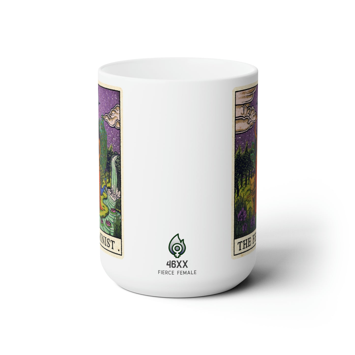 "The Feminist" White Ceramic 15oz Mug