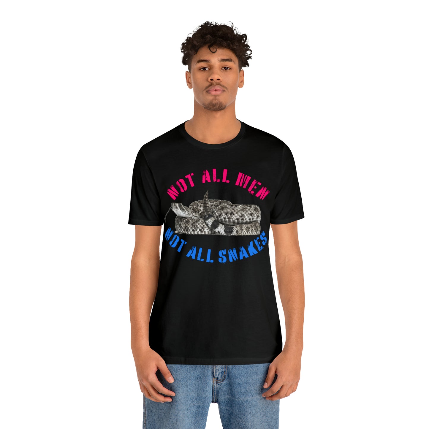 Not All Snakes Unisex Crew Neck T-Shirt (Rattle) (S-3XL)