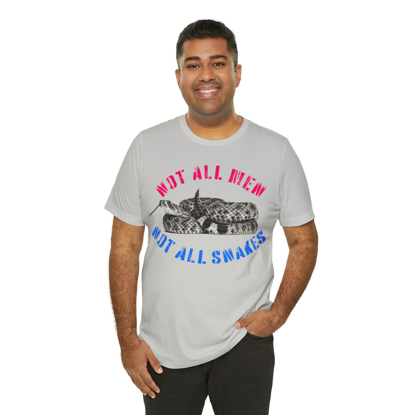 Not All Snakes Unisex Crew Neck T-Shirt (Rattle) (S-3XL)