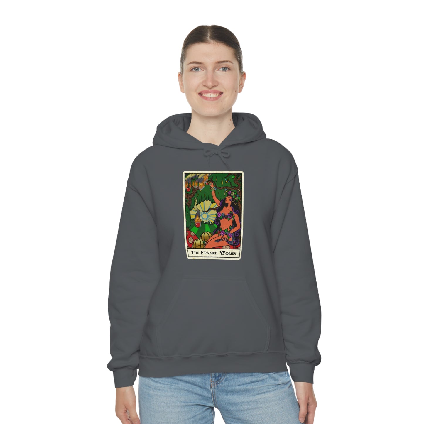 The Framed Women Unisex Heavy Blend™ Hooded Sweatshirt