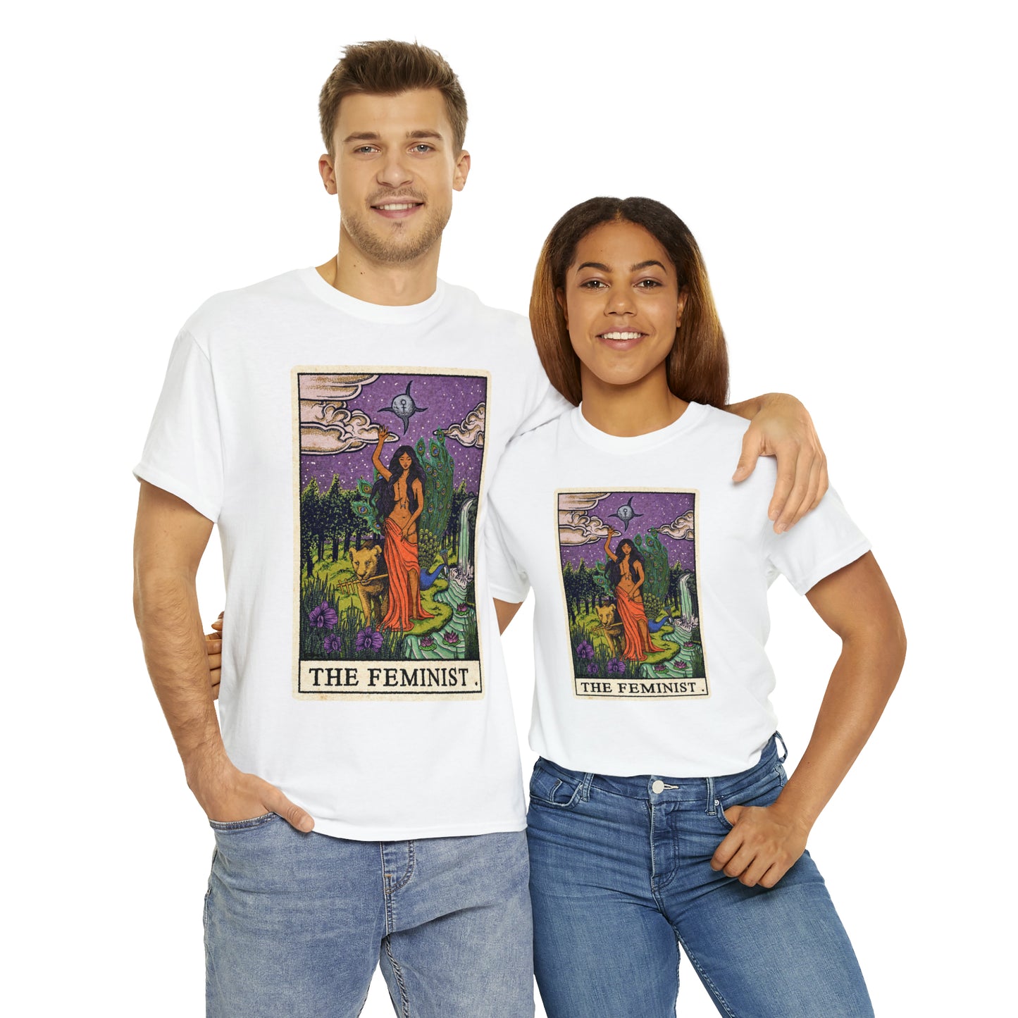 The Feminist Unisex Heavy Cotton unisex T-Shirt (includes Sizes to 5XL)