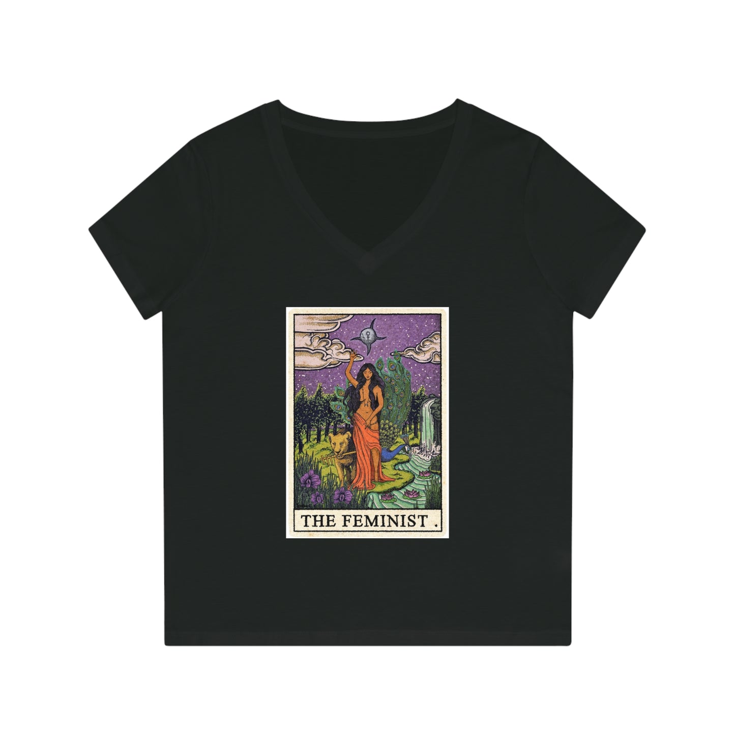 The Feminist Women's Organic V-Neck T-Shirt
