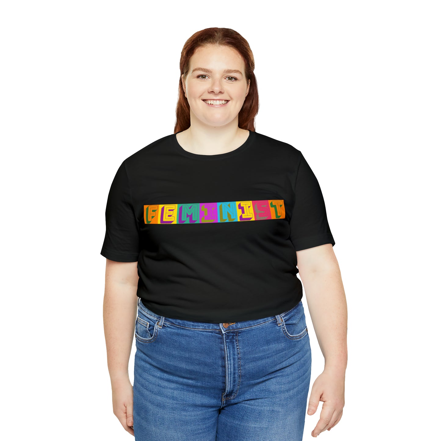 Retro Feminist Unisex Crew Neck T-Shirt  (S-3XL)
