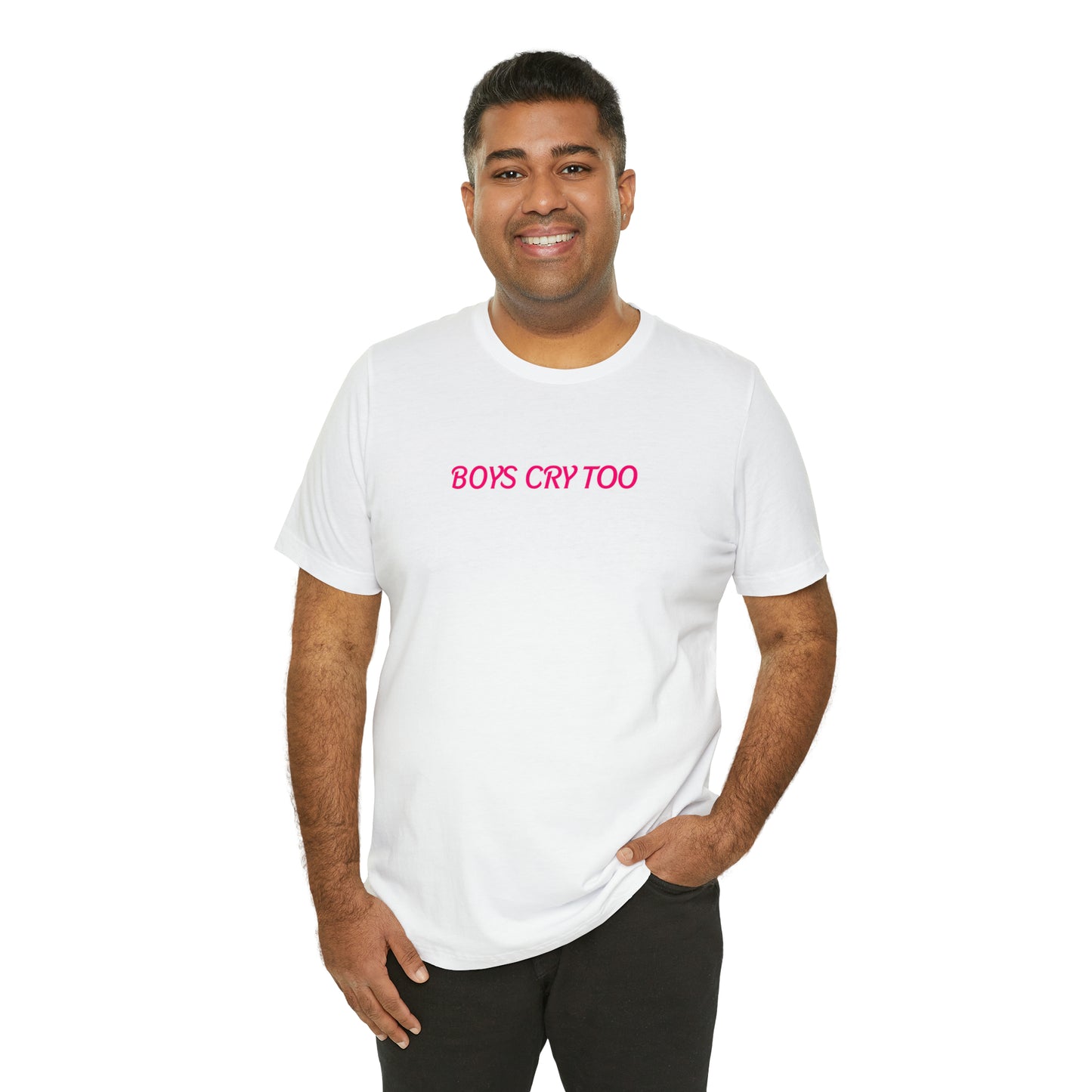 Boys Cry Too Unisex Crew Neck T-Shirt (S-3XL)