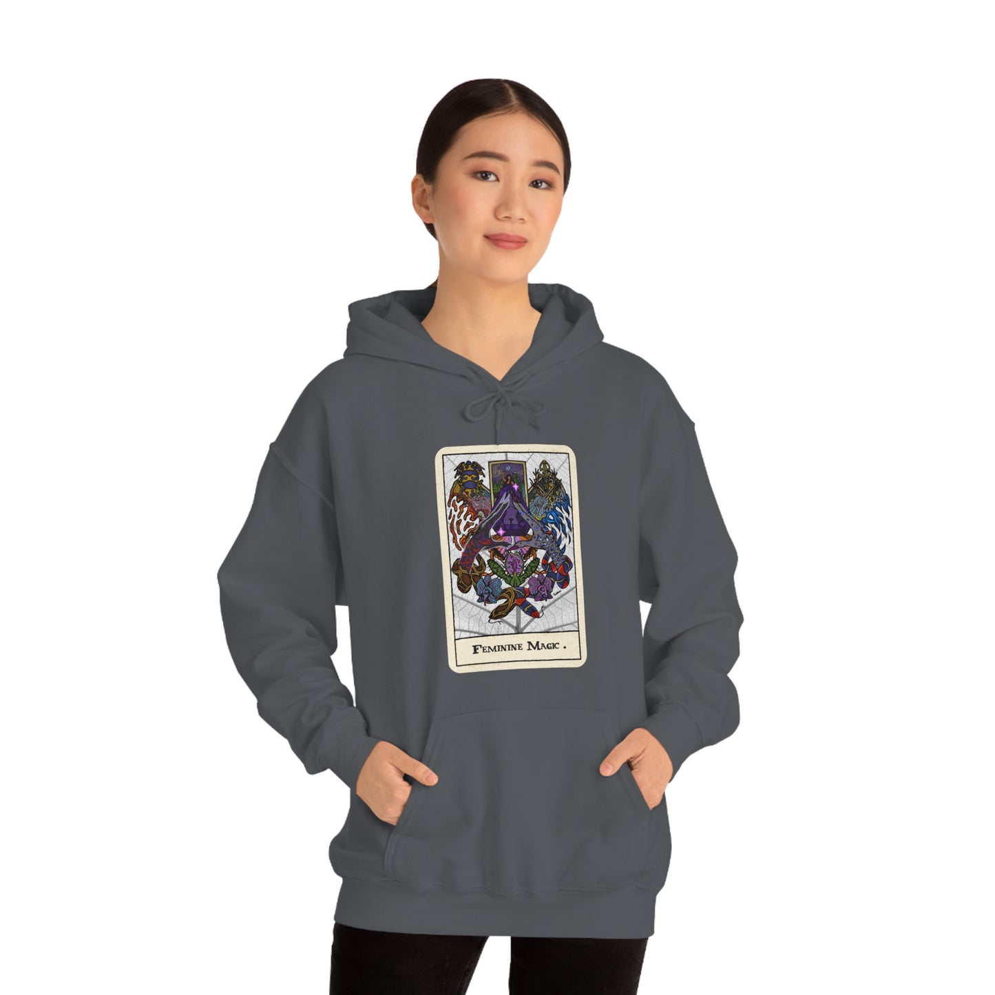 Feminine Magic Unisex Heavy Blend™ Hooded Sweatshirt (S-5XL)