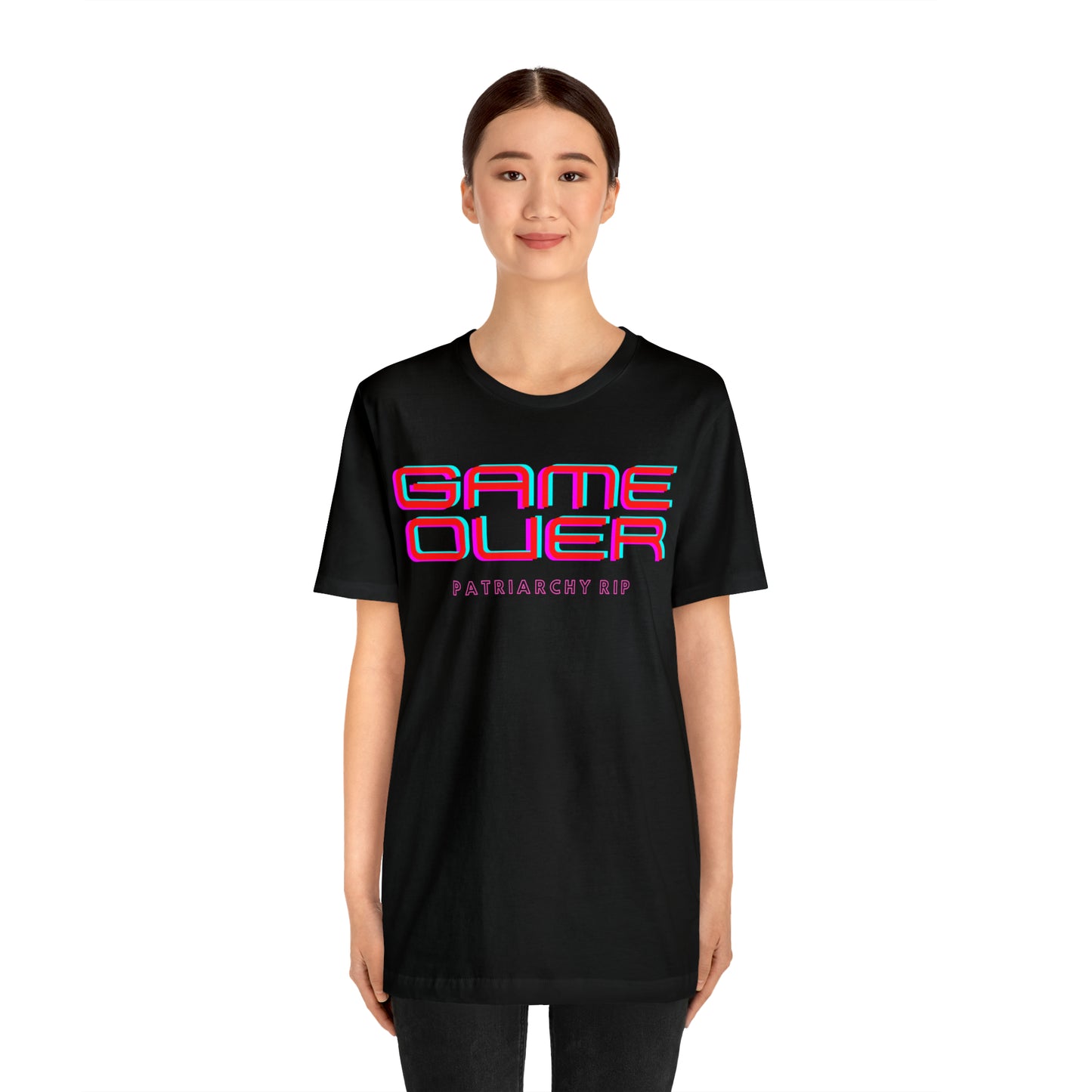 Game Over Patriarchy RIP Unisex T-Shirt (S-3XL)