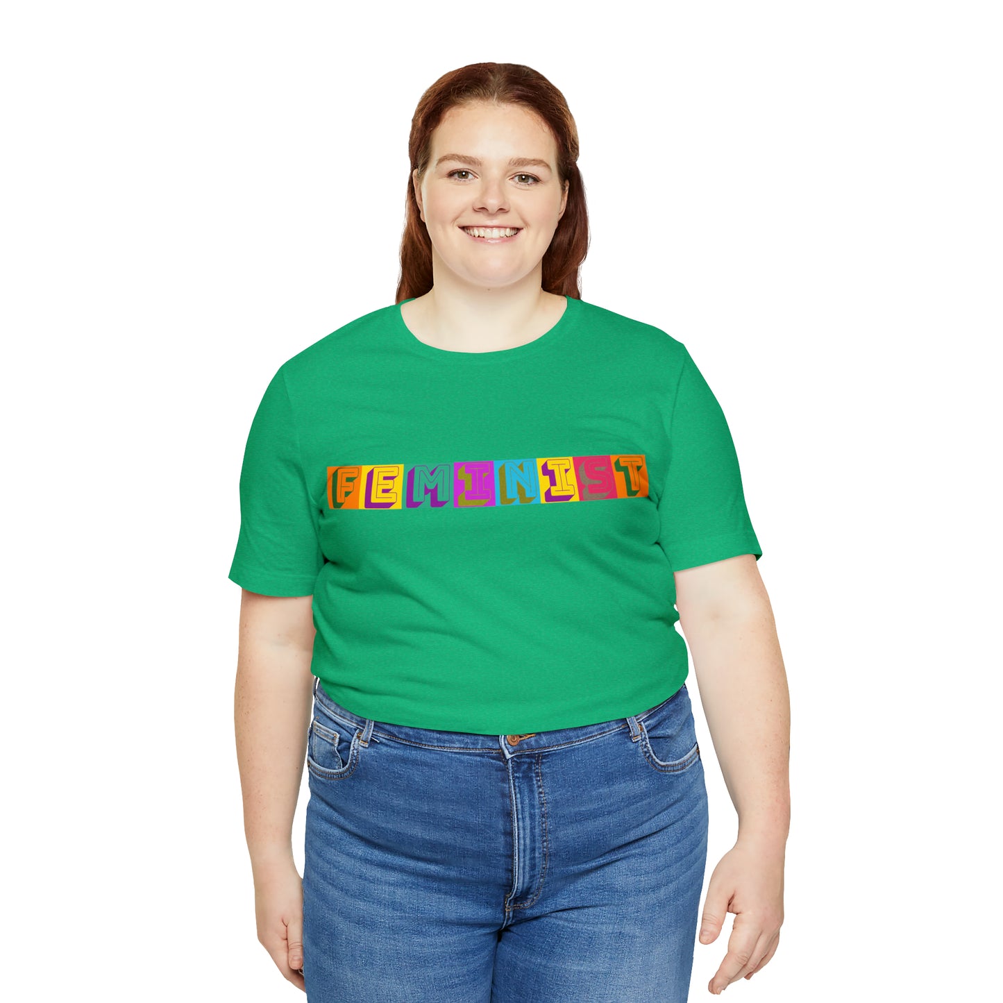 Retro Feminist Unisex Crew Neck T-Shirt  (S-3XL)