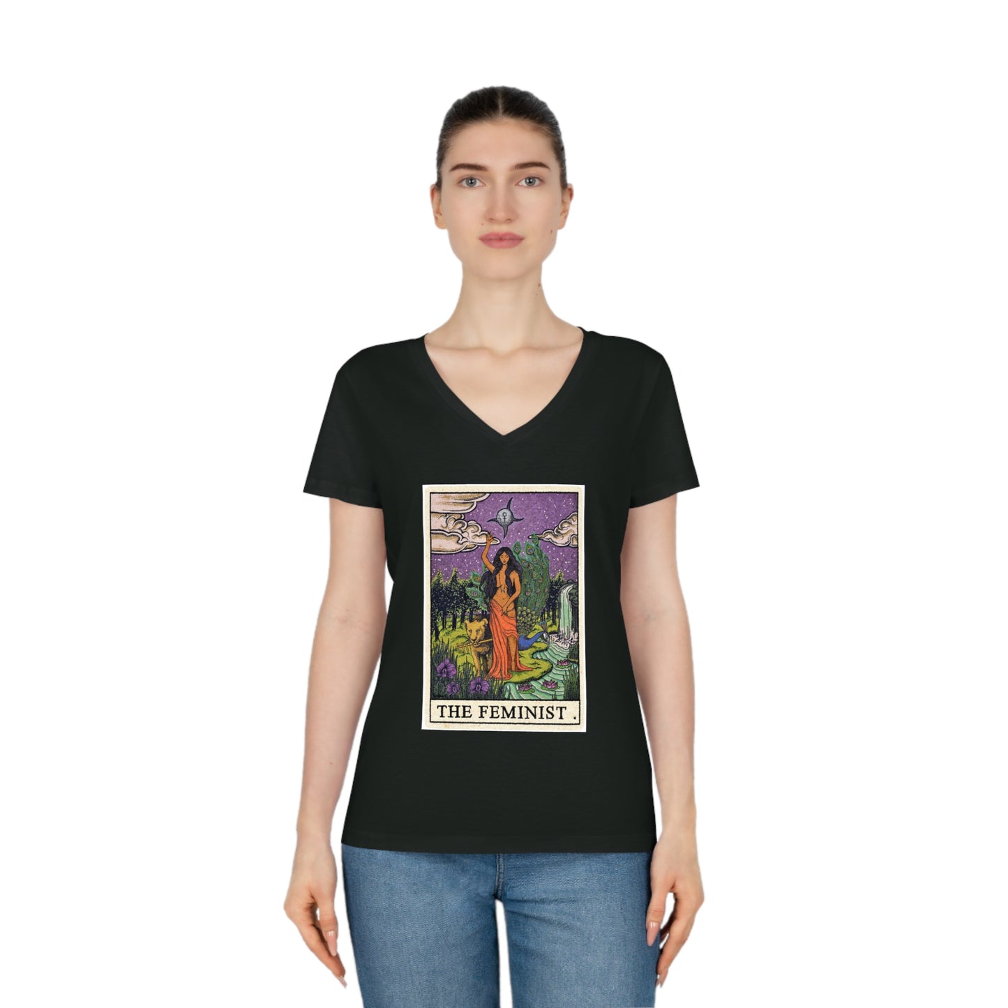 The Feminist Women's Organic V-Neck T-Shirt