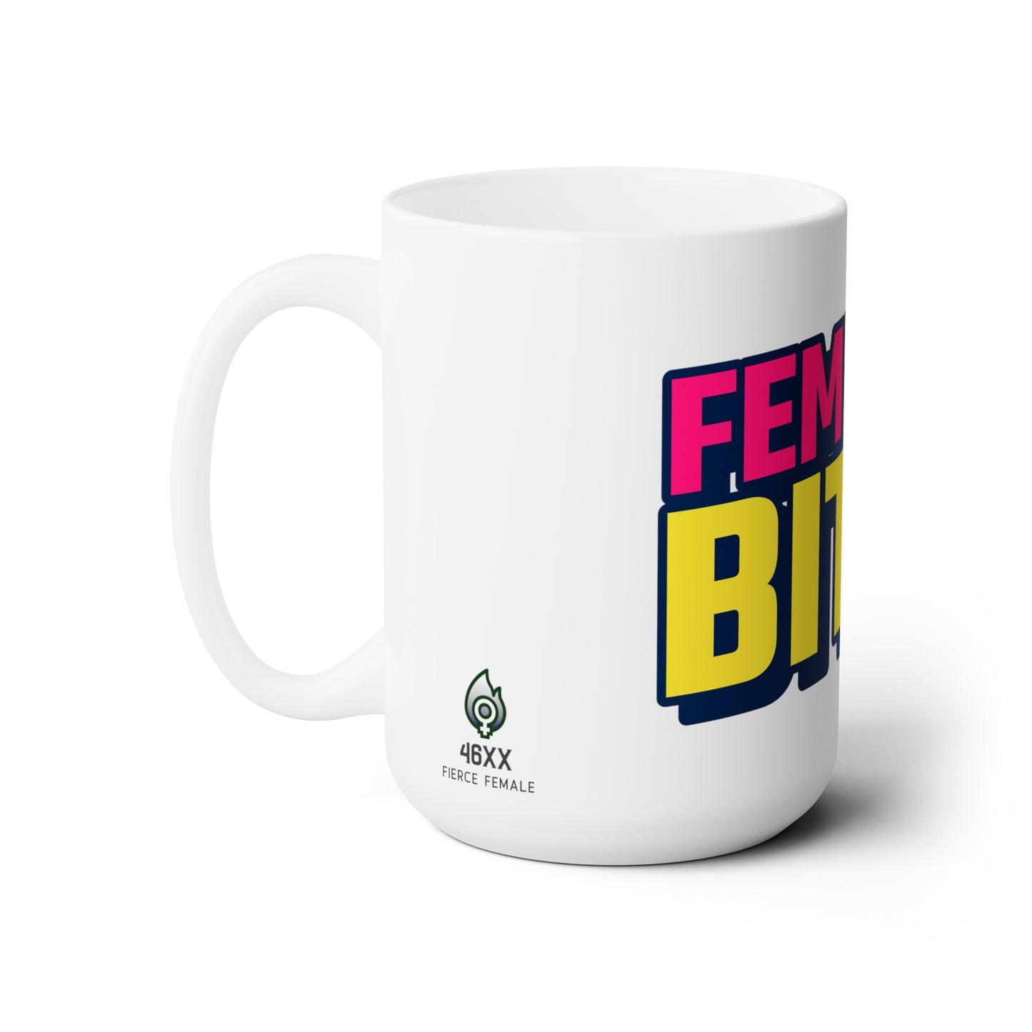 Feminist B Ceramic Mug 15oz