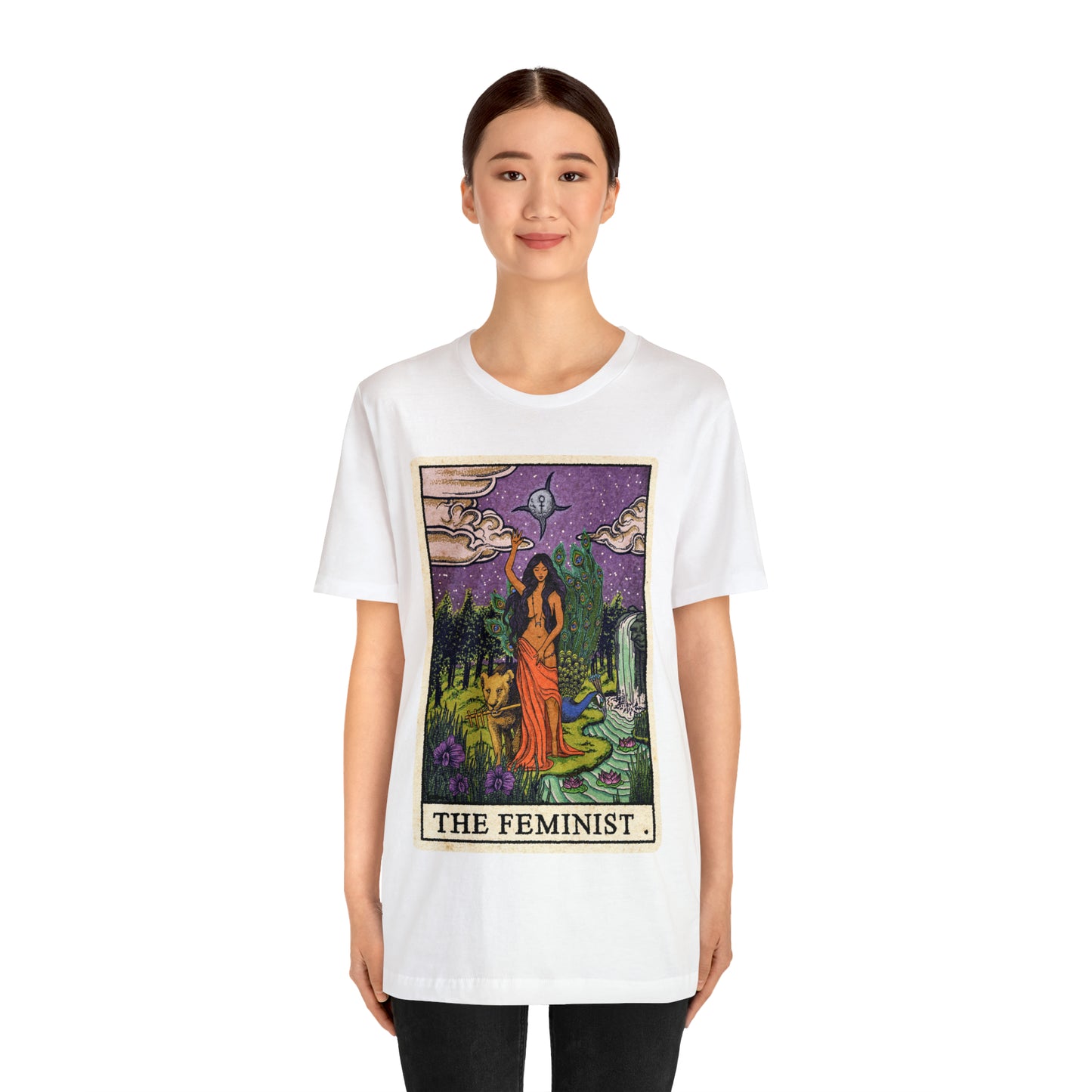 The Feminist (PG) Unisex Crew Neck T-Shirt (S-3XL)
