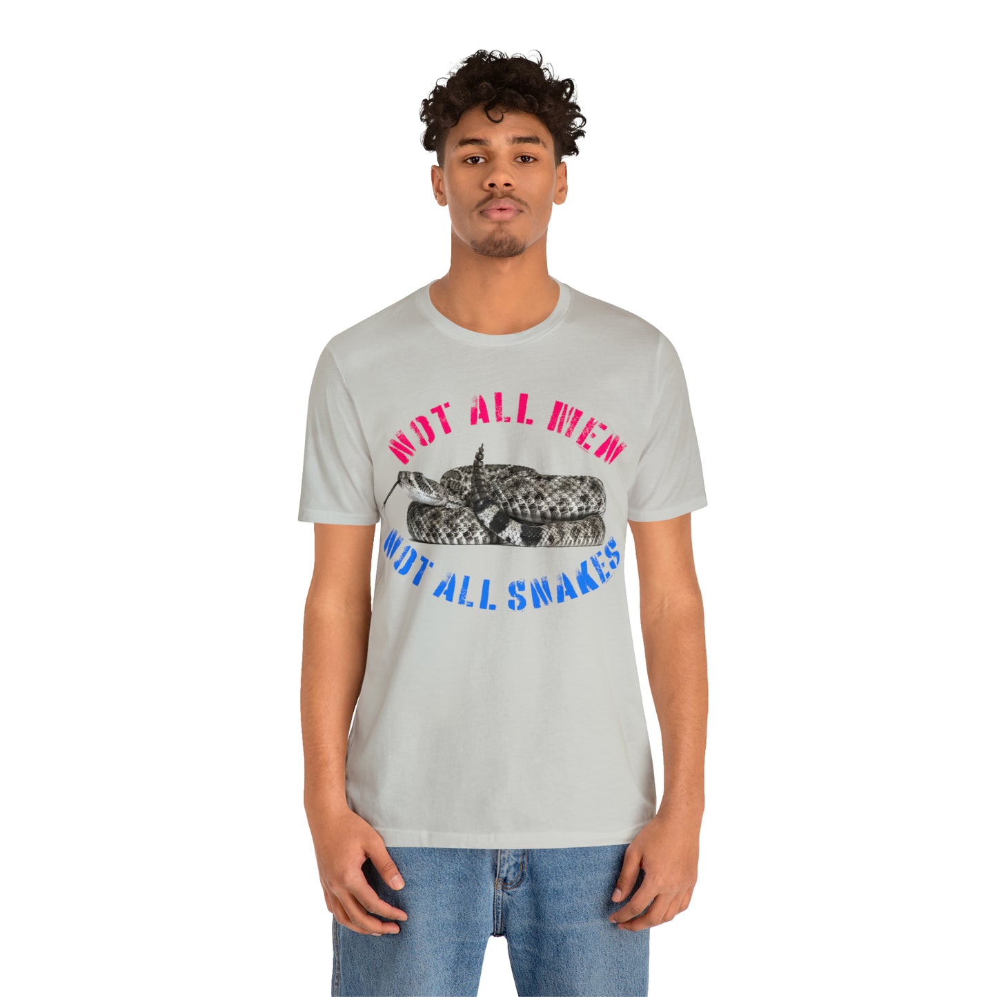 Not All Snakes Unisex Crew Neck T-Shirt (Rattle) (S-3XL)