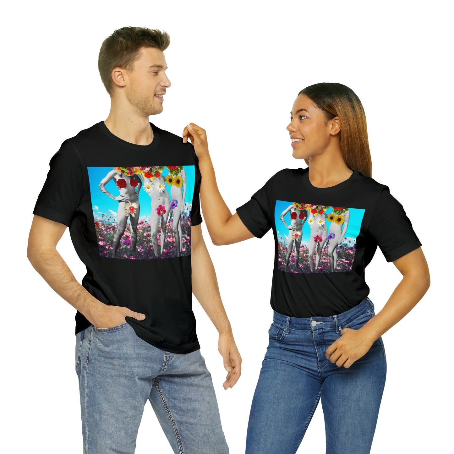 Flower Girls Unisex Crew Neck T-Shirt (S-3XL)