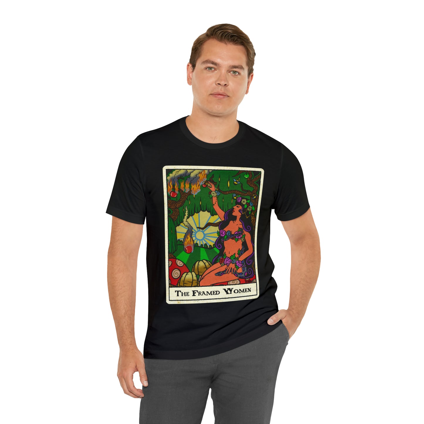 The Framed Woman Unisex Jersey Short Sleeve Tee