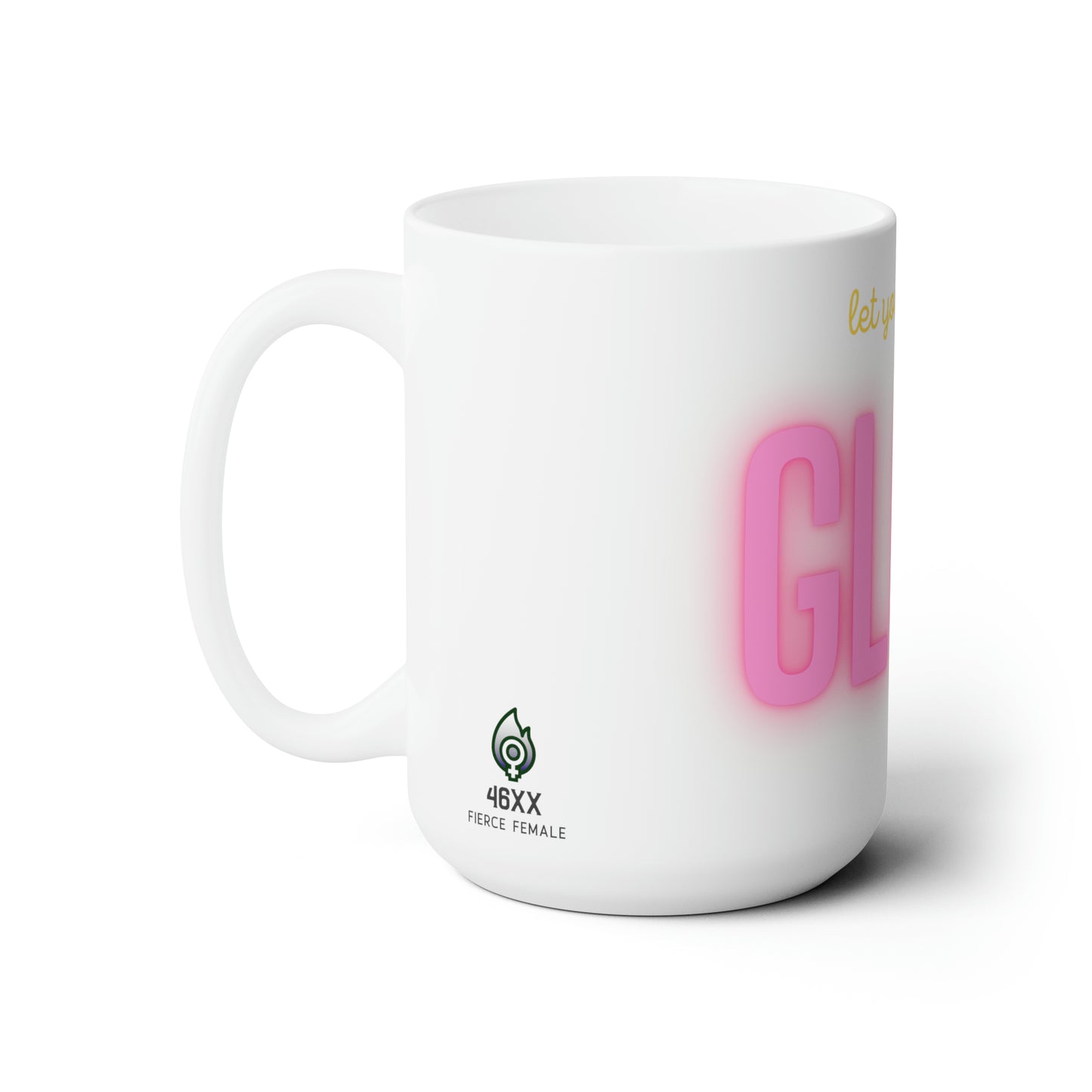 Feminist Glow Ceramic 15oz Mug