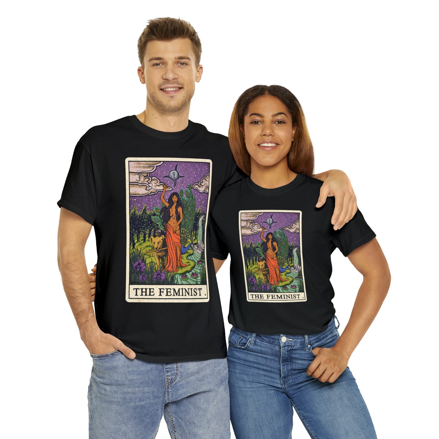 The Feminist Unisex Heavy Cotton unisex T-Shirt (includes Sizes to 5XL)