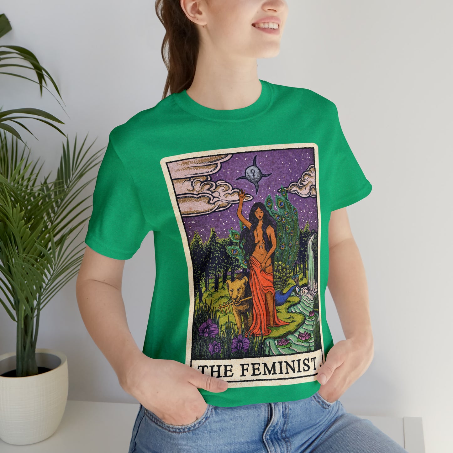 The Feminist (PG) Unisex Crew Neck T-Shirt (S-3XL)