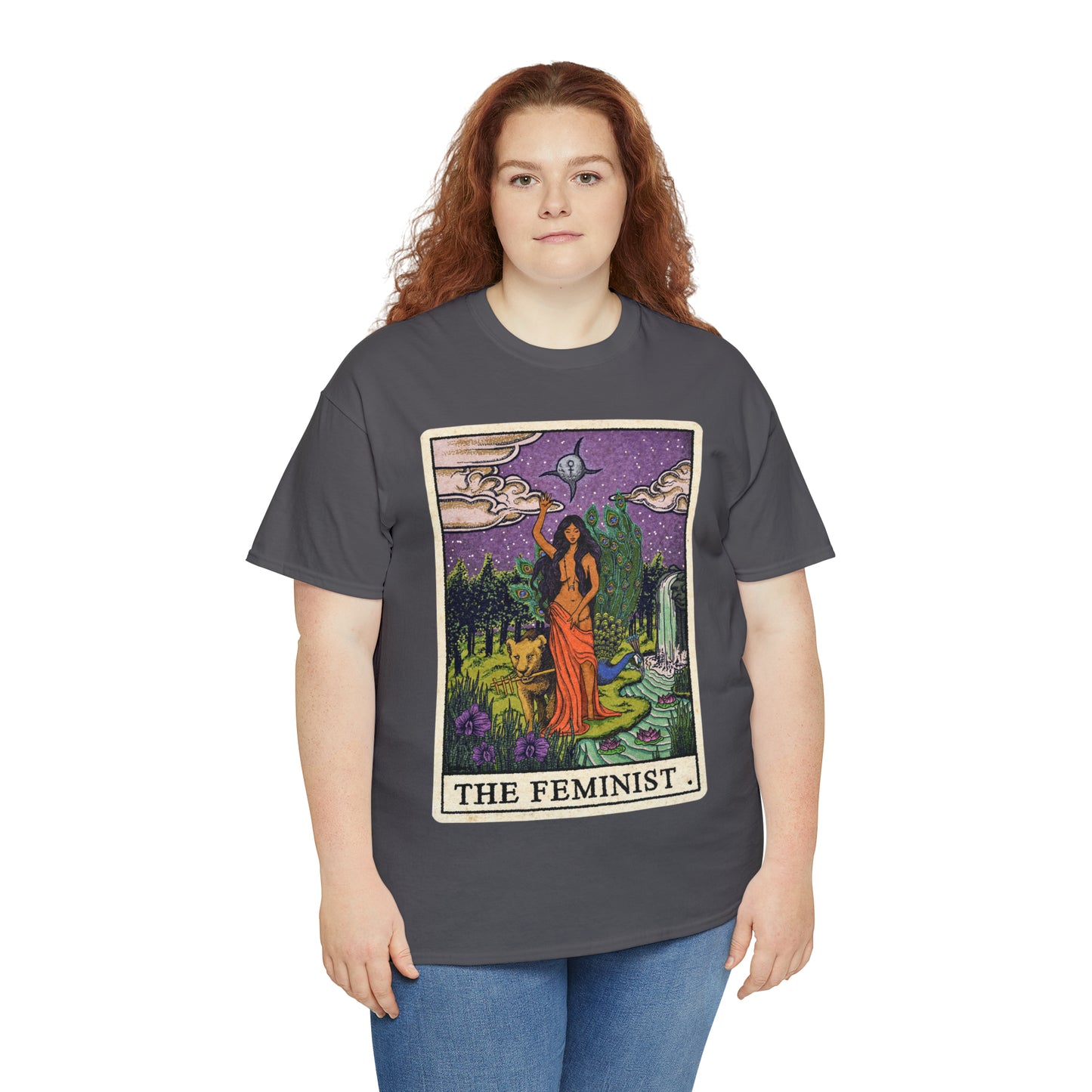 The Feminist Unisex Heavy Cotton unisex T-Shirt (includes Sizes to 5XL)