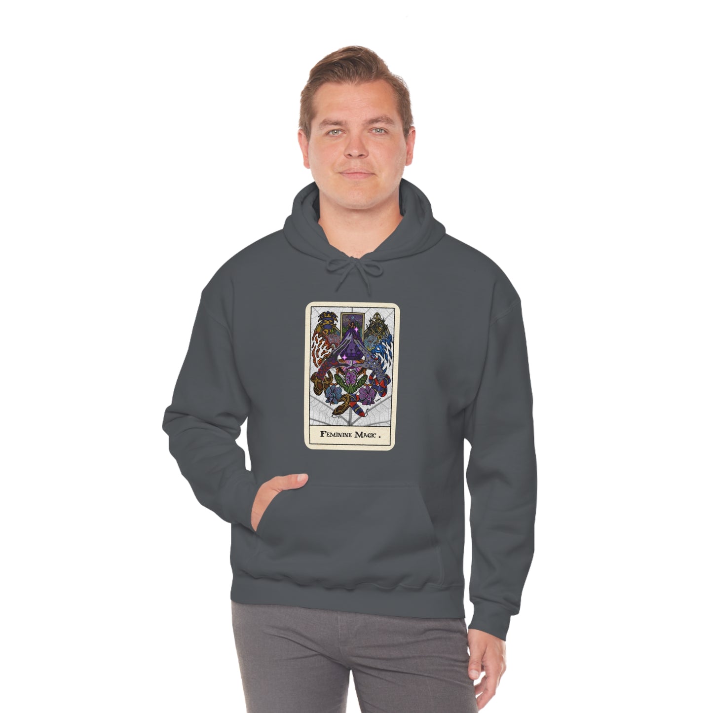 Feminine Magic Unisex Heavy Blend™ Hooded Sweatshirt (S-5XL)