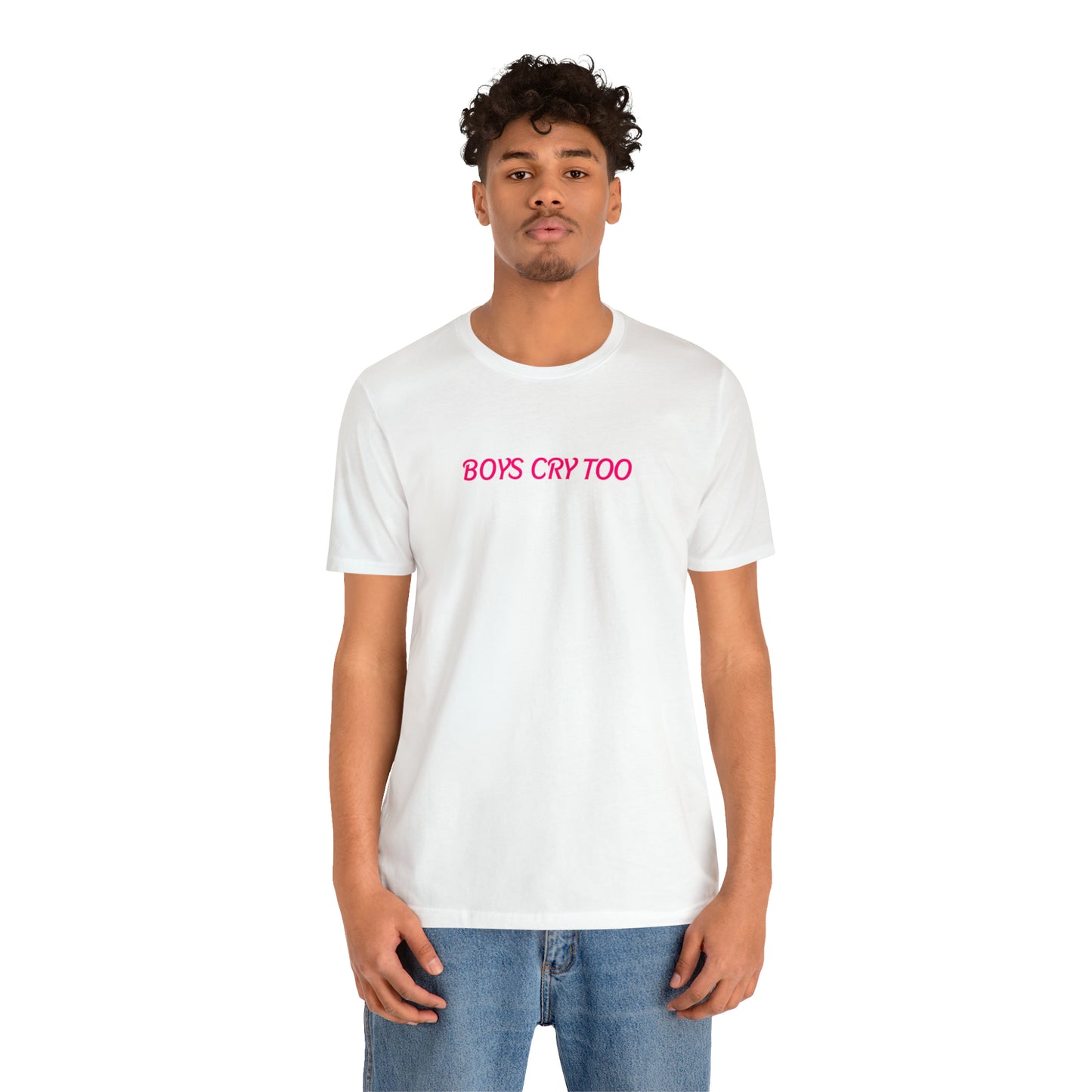 Boys Cry Too Unisex Crew Neck T-Shirt (S-3XL)