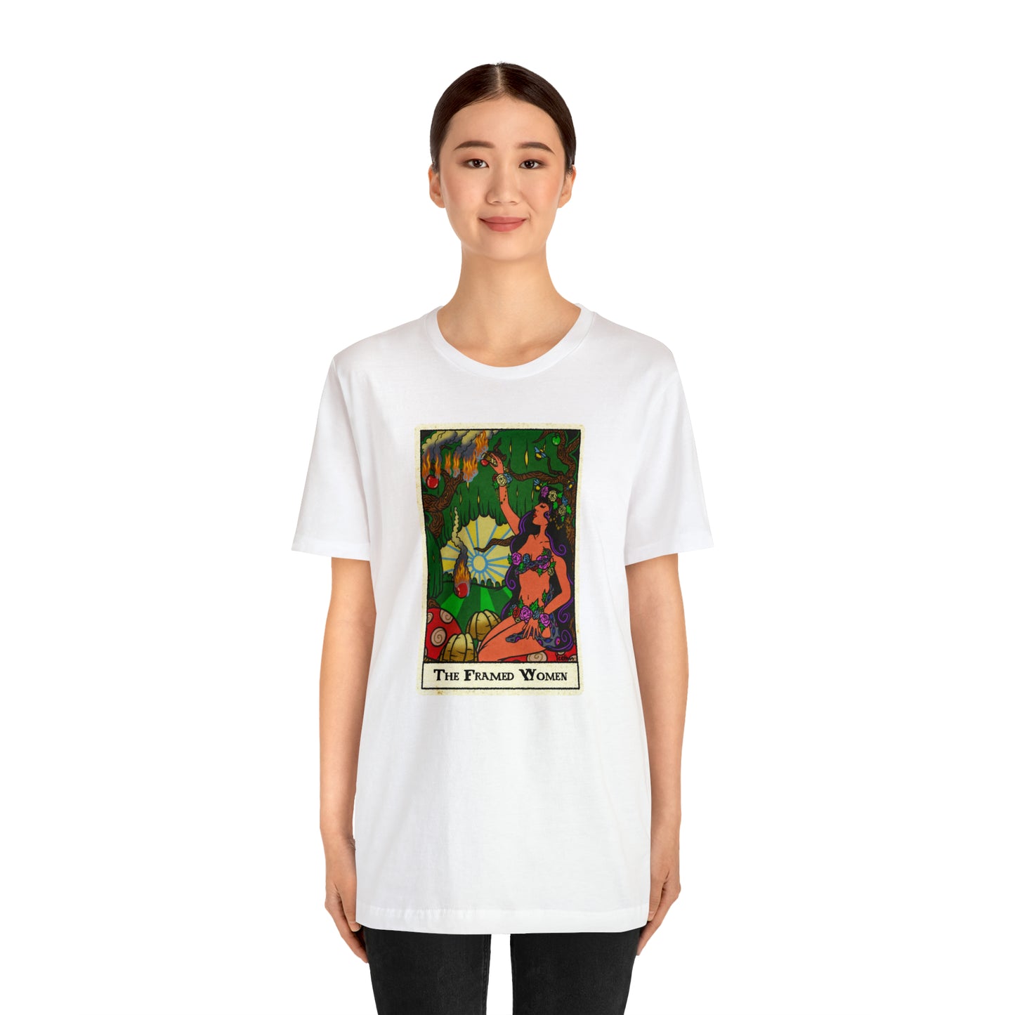The Framed Woman Unisex Jersey Short Sleeve Tee