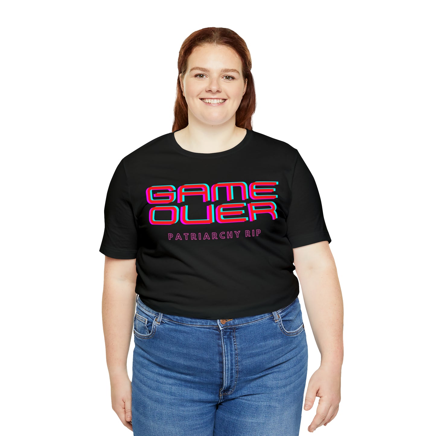 Game Over Patriarchy RIP Unisex T-Shirt (S-3XL)