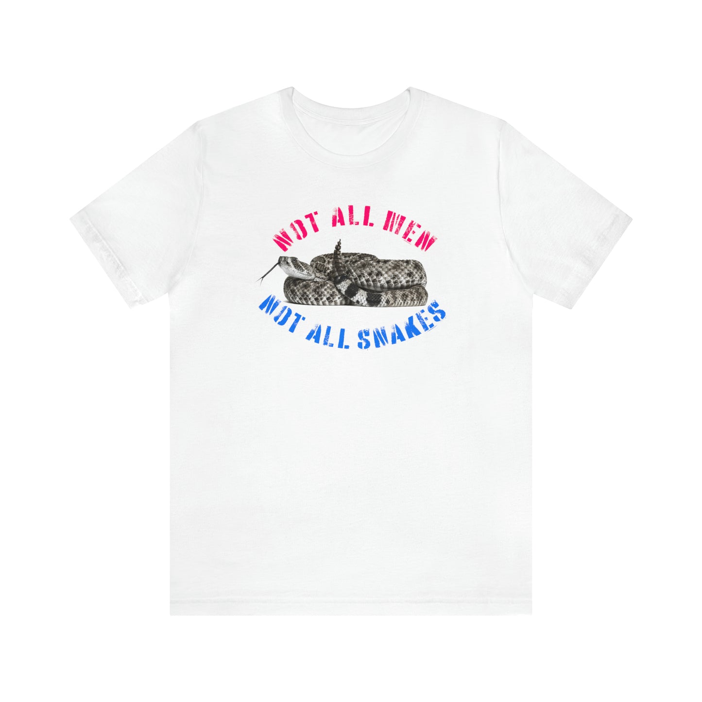 Not All Snakes Unisex Crew Neck T-Shirt (Rattle) (S-3XL)