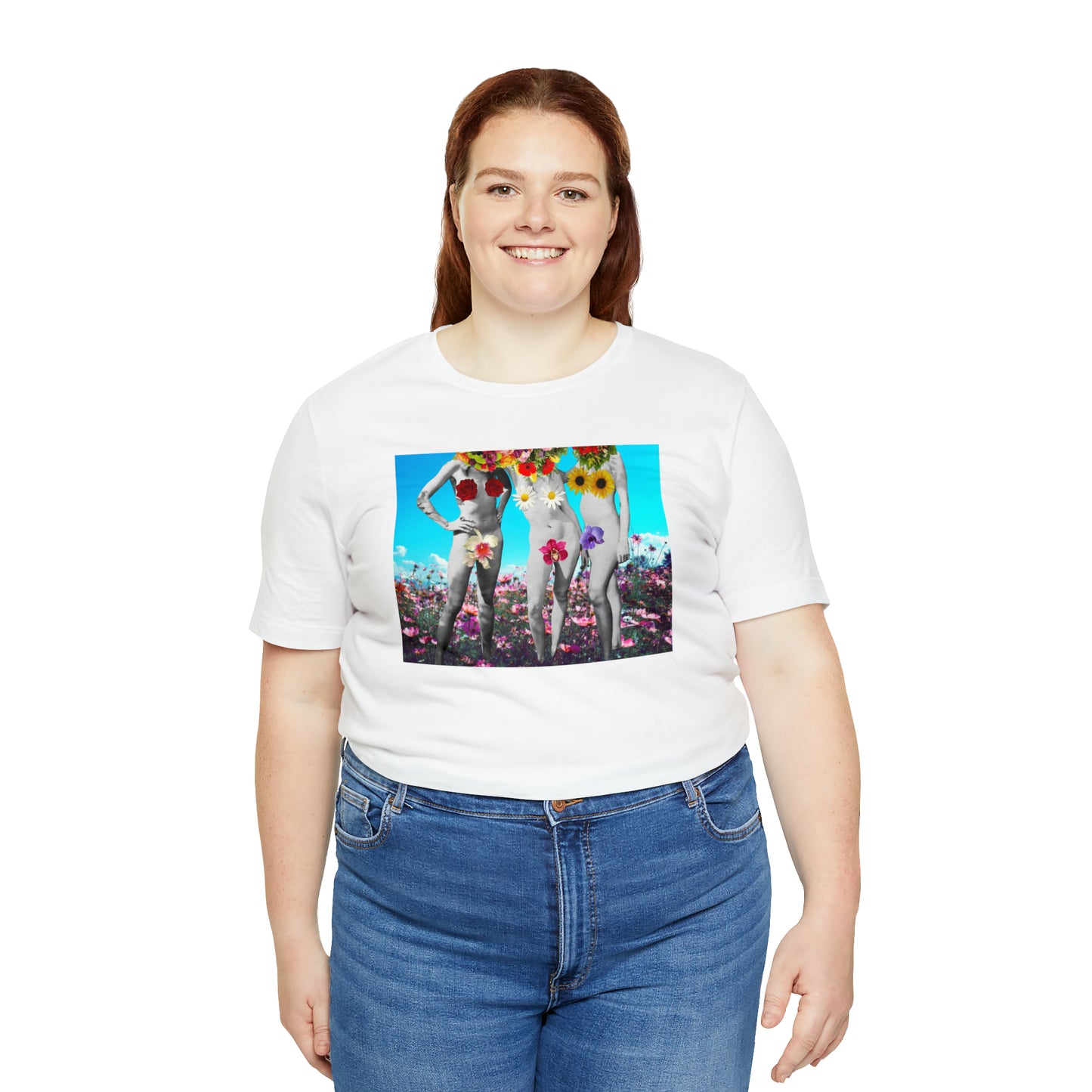 Flower Girls Unisex Crew Neck T-Shirt (S-3XL)
