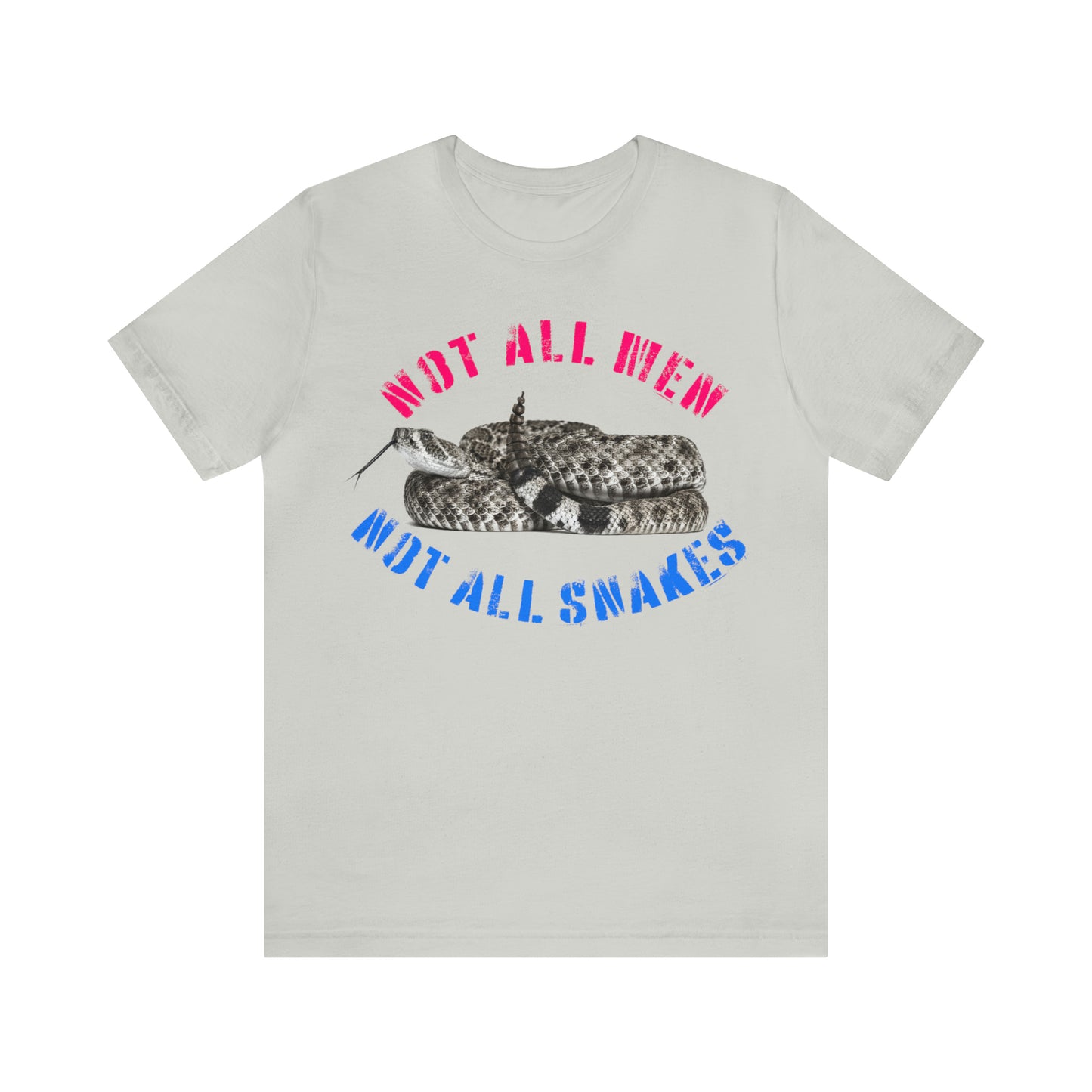 Not All Snakes Unisex Crew Neck T-Shirt (Rattle) (S-3XL)