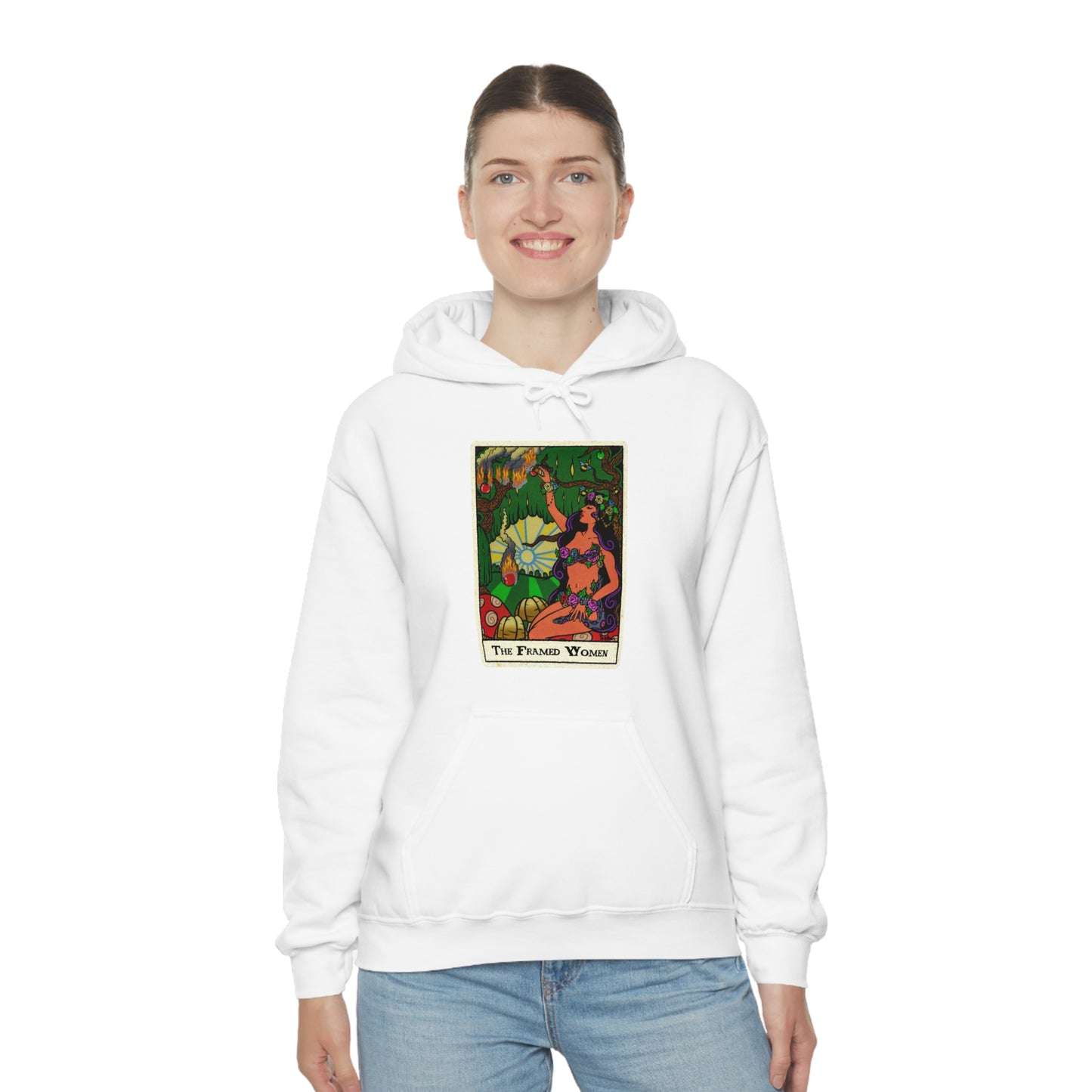 The Framed Women Unisex Heavy Blend™ Hooded Sweatshirt