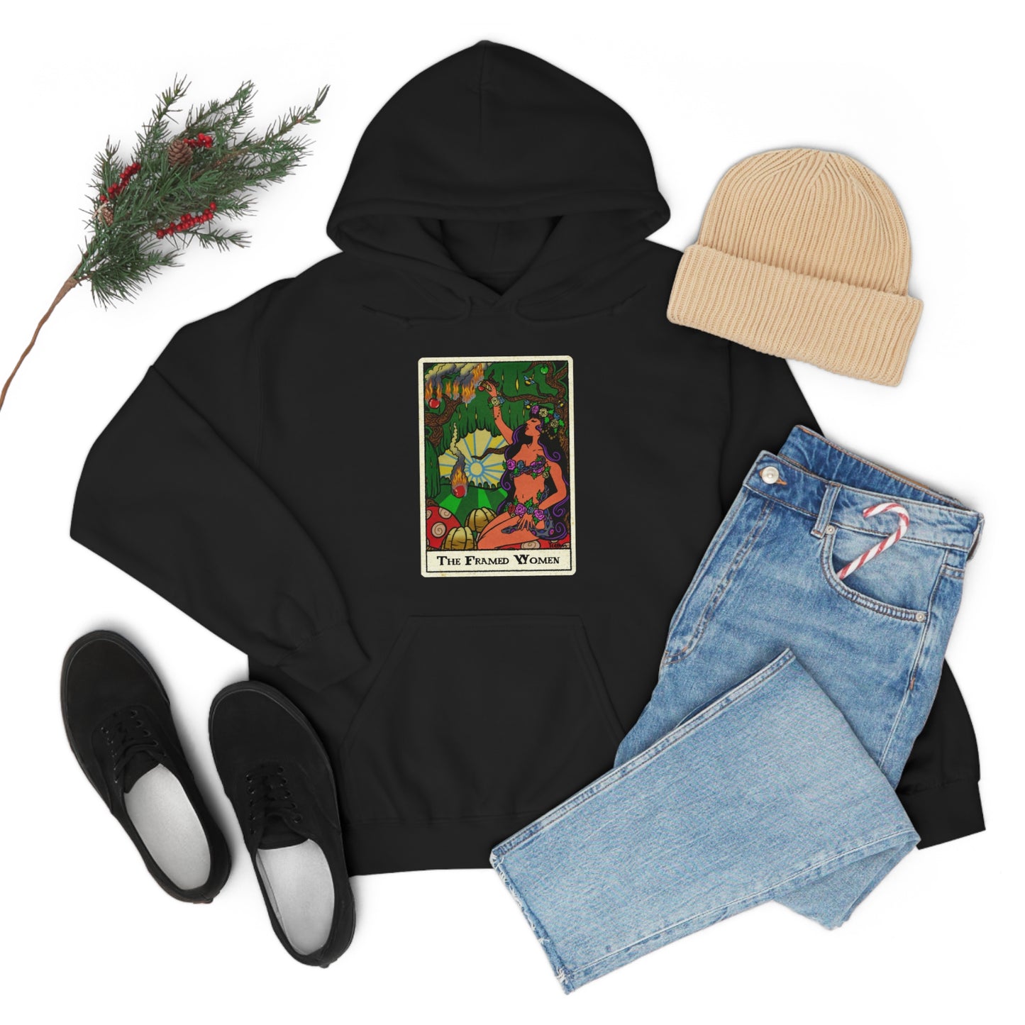 The Framed Women Unisex Heavy Blend™ Hooded Sweatshirt