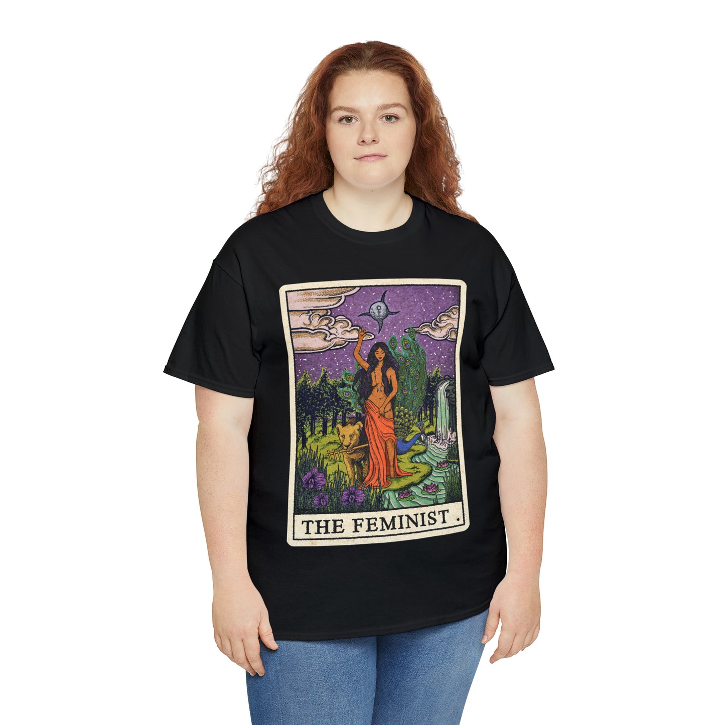 The Feminist Unisex Heavy Cotton unisex T-Shirt (includes Sizes to 5XL)