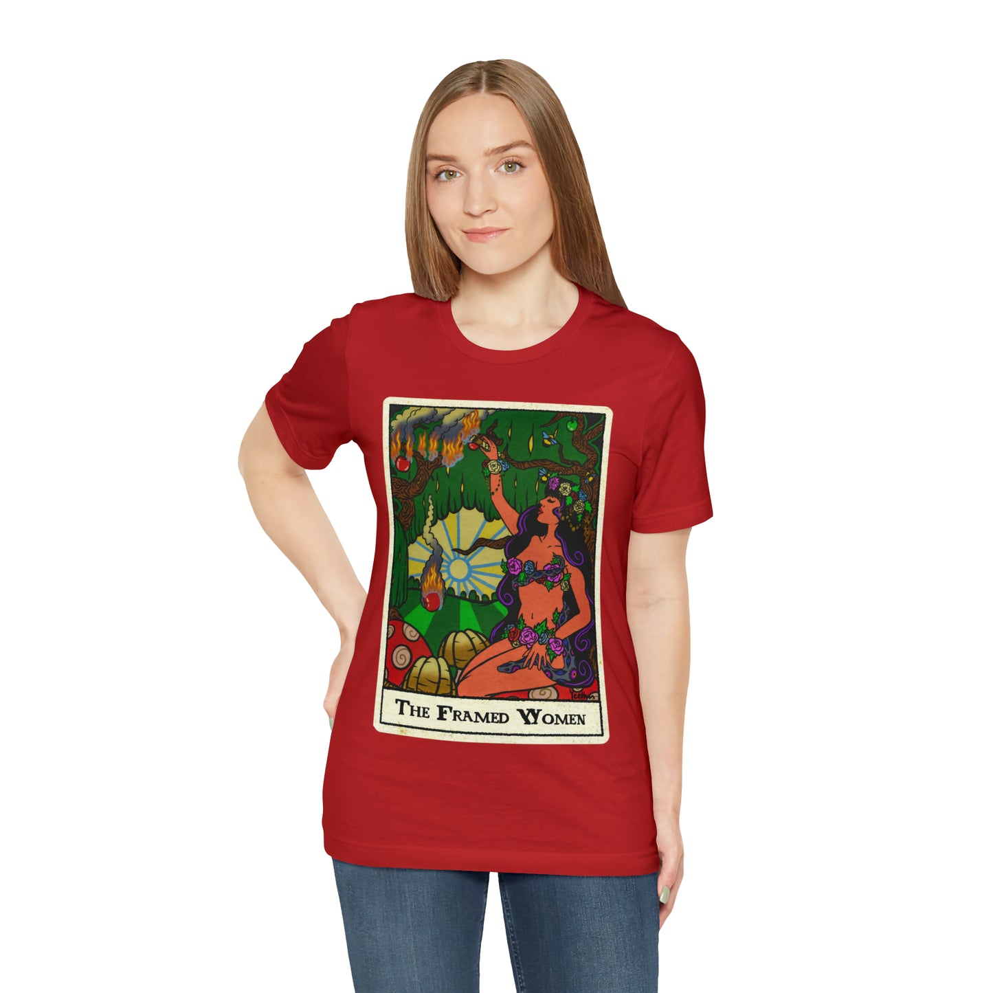 The Framed Woman Unisex Jersey Short Sleeve Tee