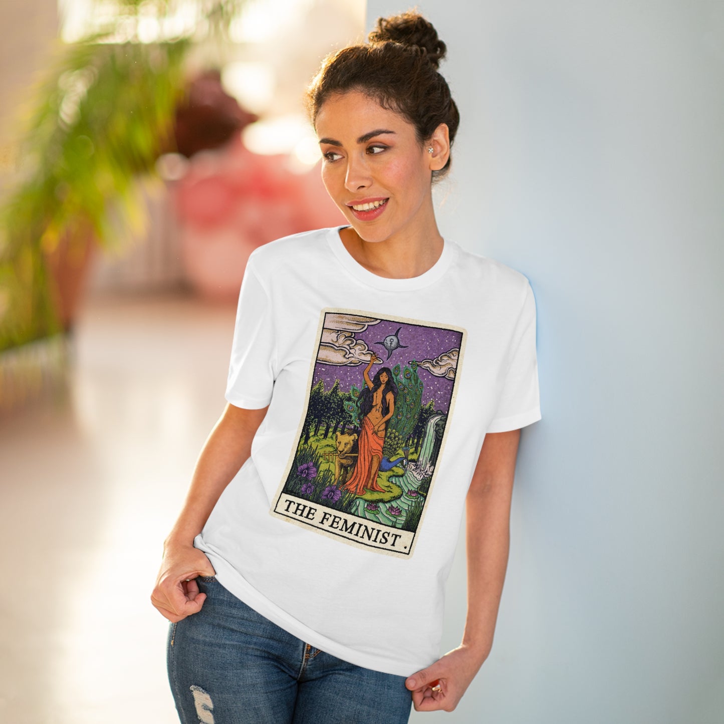 The Feminist unisex organic t-shirt (Sizes 2XS-5XL)