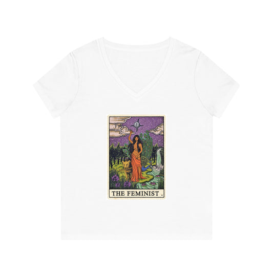 The Feminist Women's Organic V-Neck T-Shirt