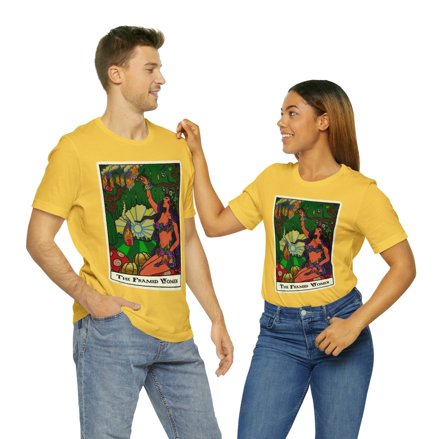 The Framed Woman Unisex Jersey Short Sleeve Tee