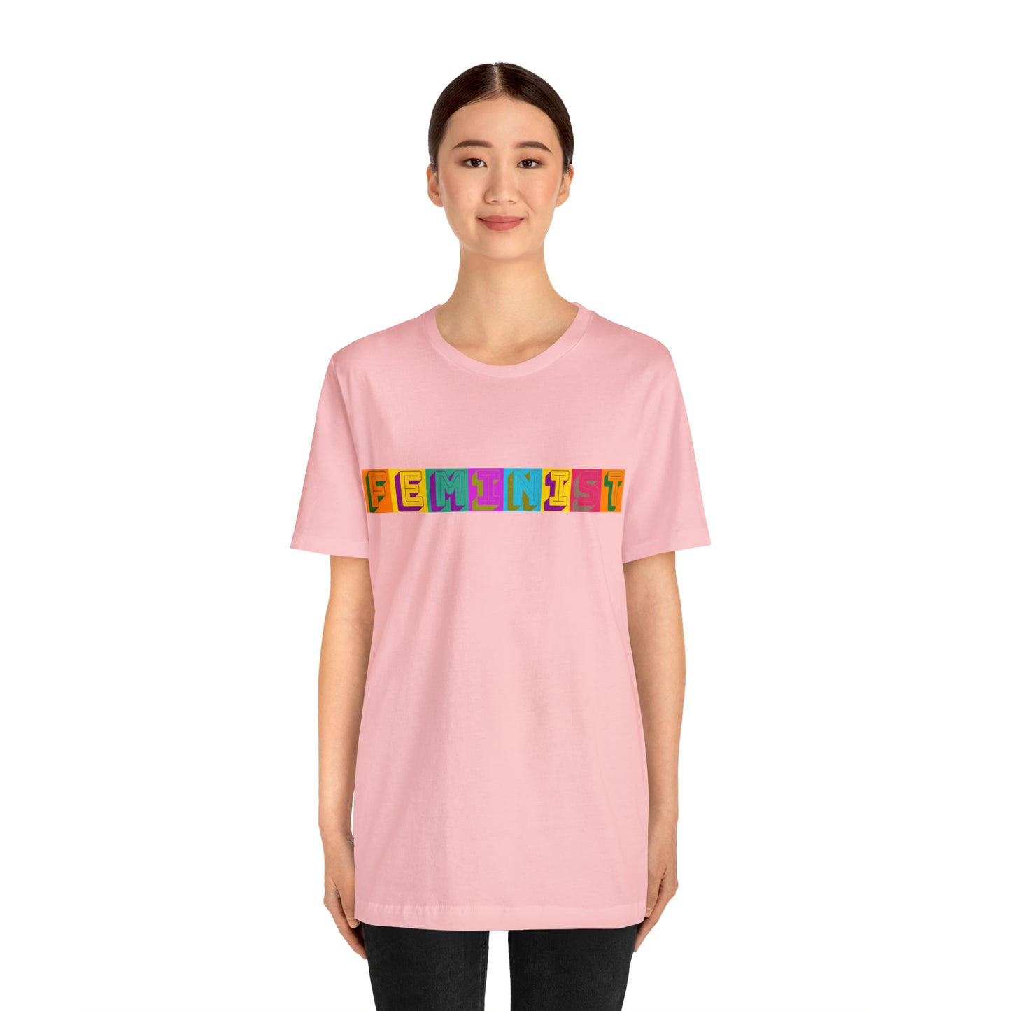 Retro Feminist Unisex Crew Neck T-Shirt  (S-3XL)