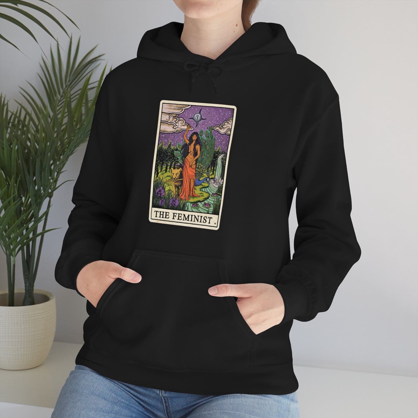The Feminist (PG) Unisex Heavy Blend™ Hooded Sweatshirt (S-5XL)