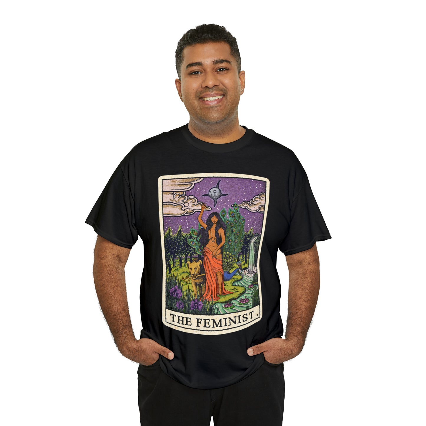 The Feminist Unisex Heavy Cotton unisex T-Shirt (includes Sizes to 5XL)