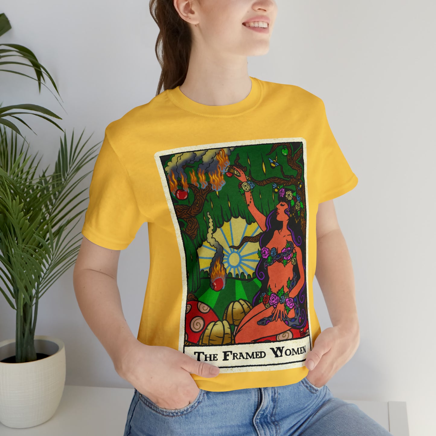 The Framed Woman Unisex Jersey Short Sleeve Tee