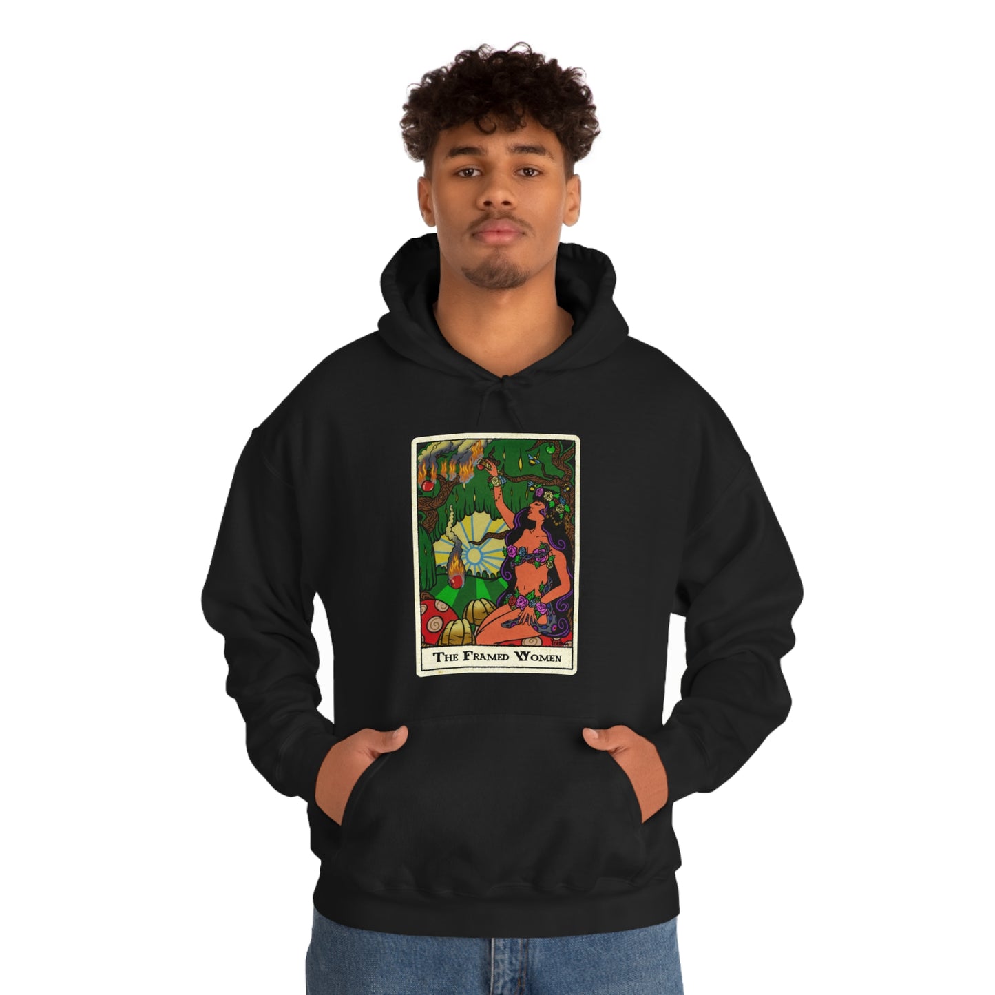 The Framed Women Unisex Heavy Blend™ Hooded Sweatshirt