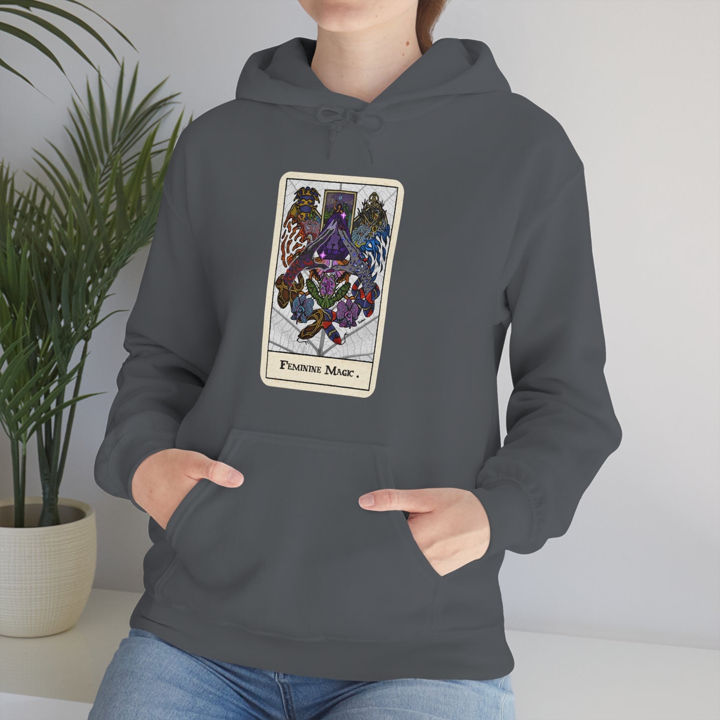 Feminine Magic Unisex Heavy Blend™ Hooded Sweatshirt (S-5XL)