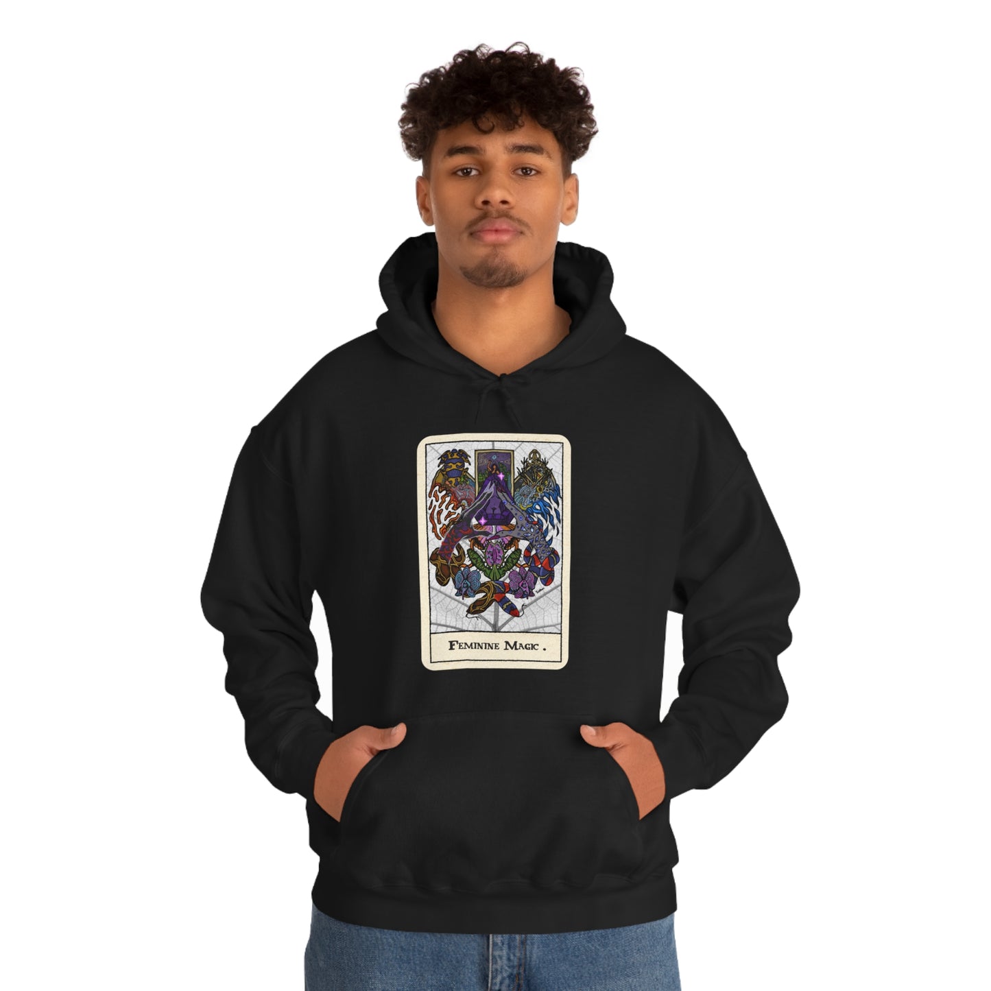 Feminine Magic Unisex Heavy Blend™ Hooded Sweatshirt (S-5XL)