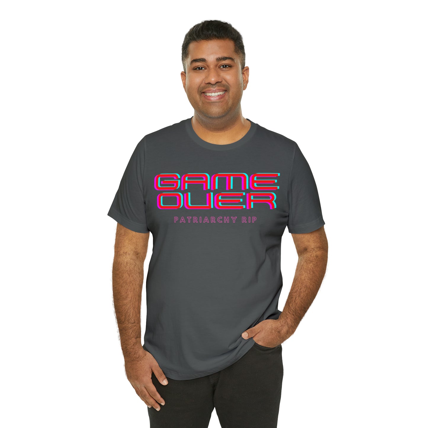 Game Over Patriarchy RIP Unisex T-Shirt (S-3XL)