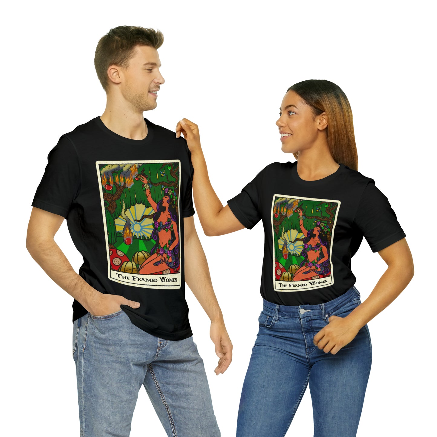 The Framed Woman Unisex Jersey Short Sleeve Tee