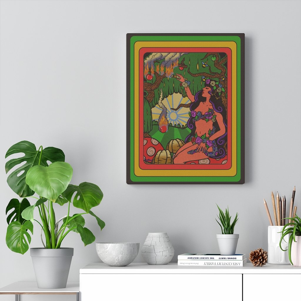 "The Framed Woman" - Exclusive Canvas Art