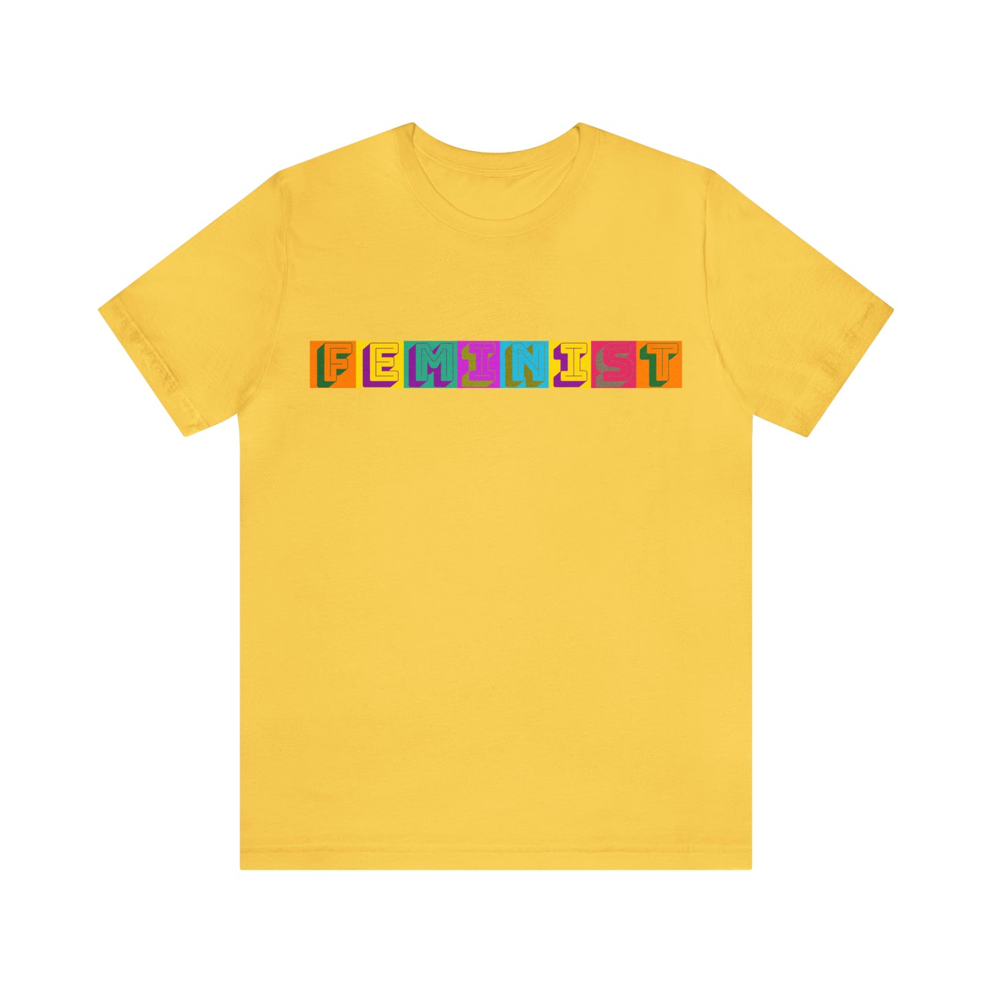 Retro Feminist Unisex Crew Neck T-Shirt  (S-3XL)