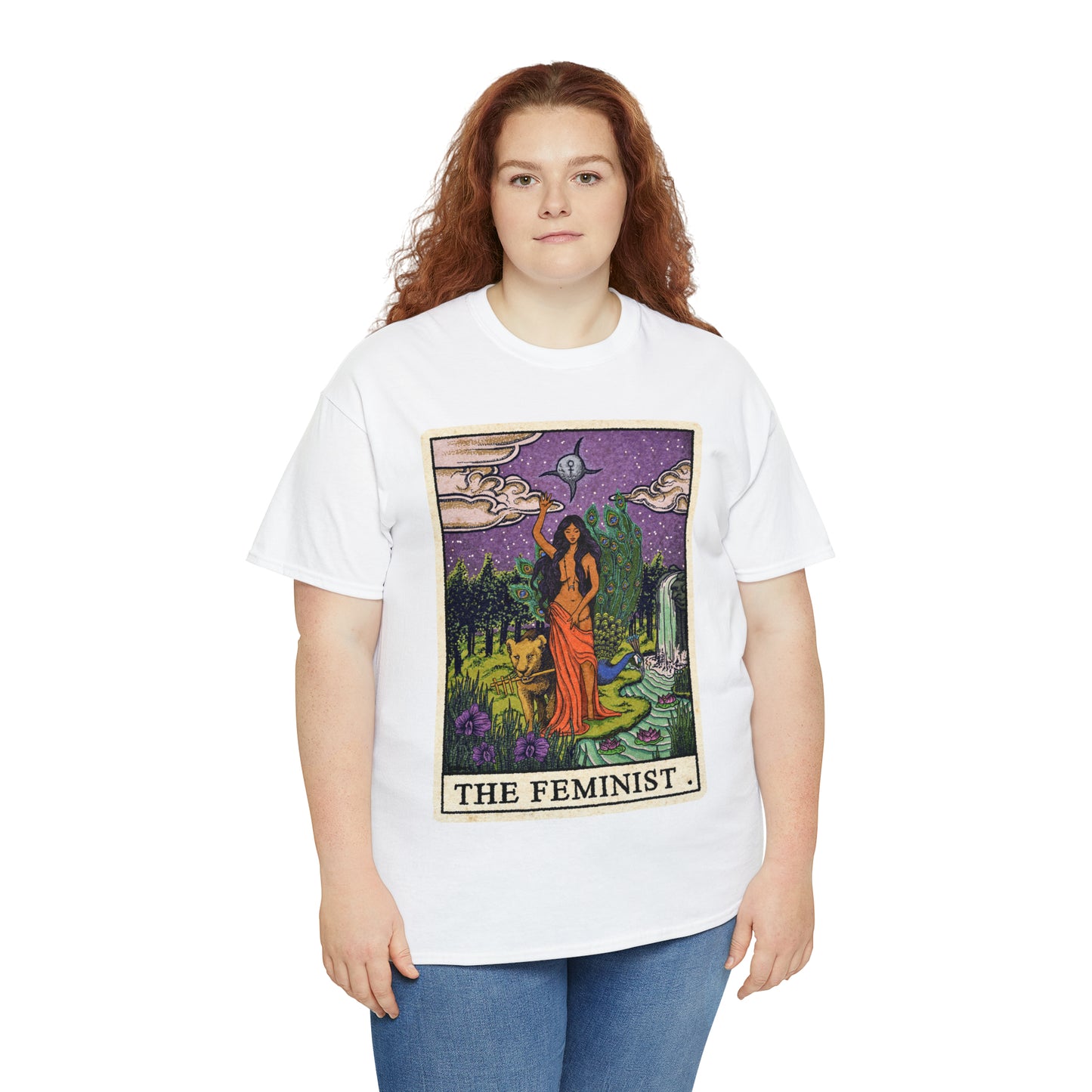 The Feminist Unisex Heavy Cotton unisex T-Shirt (includes Sizes to 5XL)